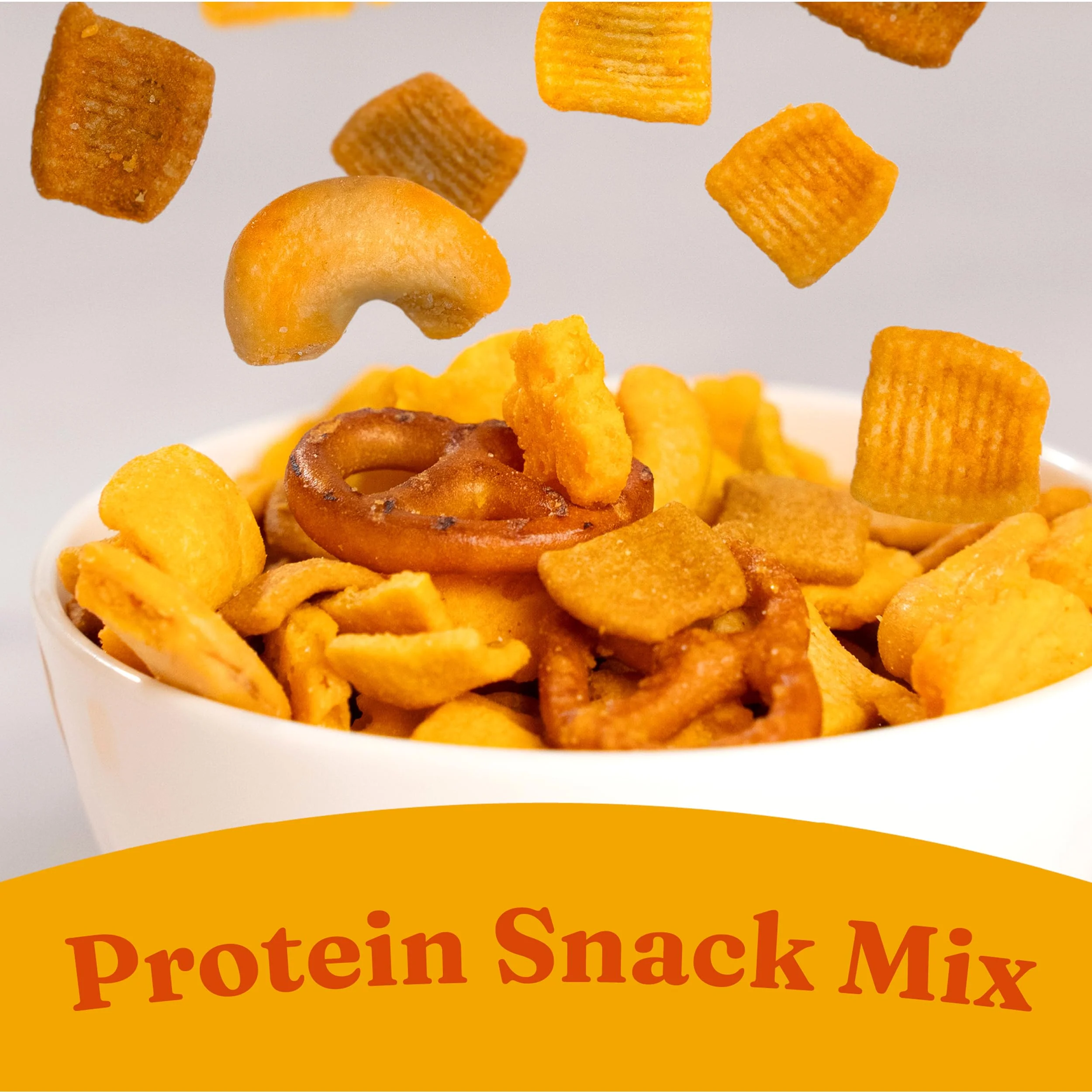 Catalina Crunch Protein Grab & Go Snack Mix with Cheese Crisps | 16g Protein, 2g Sugar per Pouch | Good Source of Fiber, Keto, Gluten Free | Cheddar, 1.85 oz (Pack of 12) - Image 4
