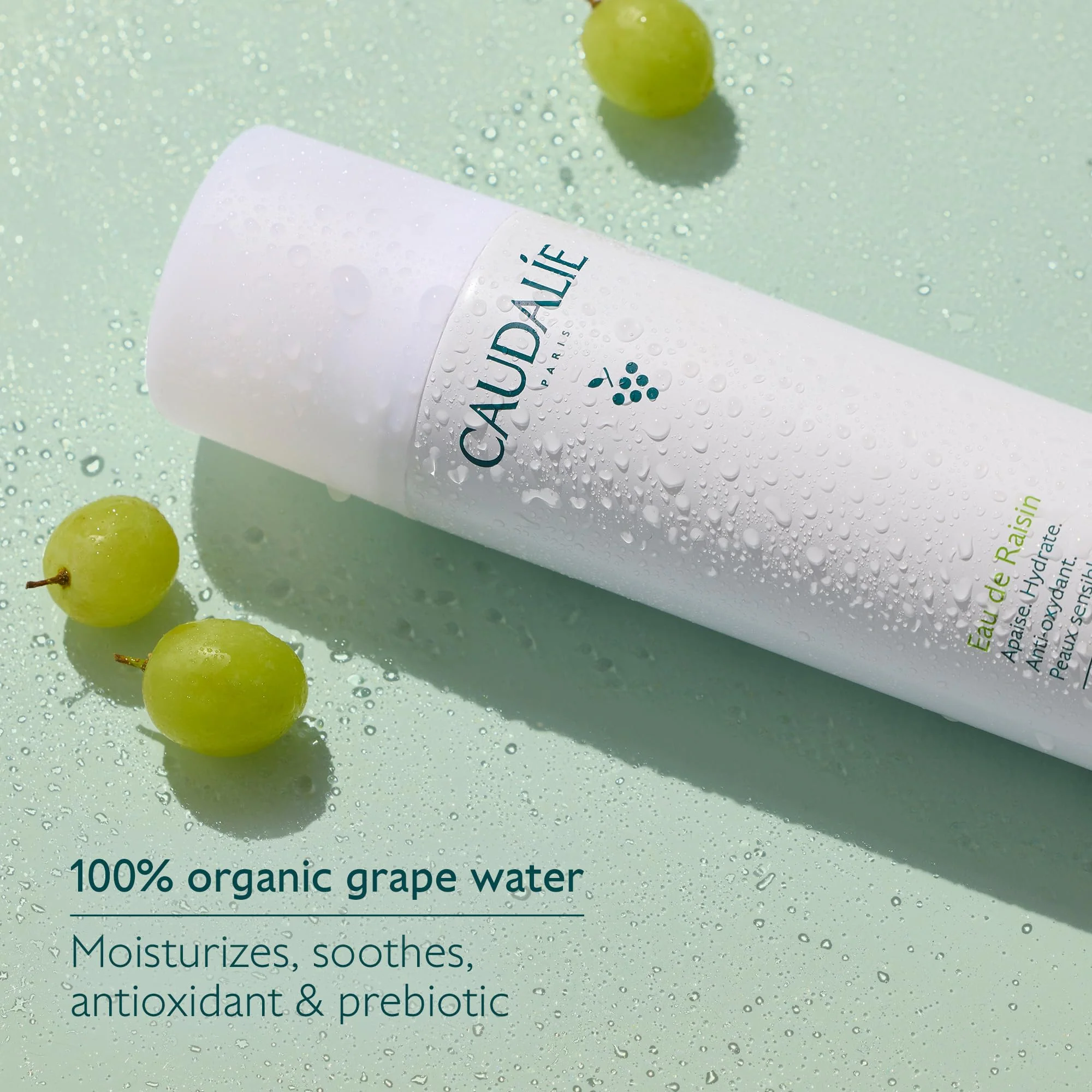 Caudalie Grape Water Moisturizing Face Mist, Soothing Organic Facial Spray to Instantly Hydrate and Strengthen the Skin Barrier, Safe for Sensitive Skin - 200 mL - Image 3