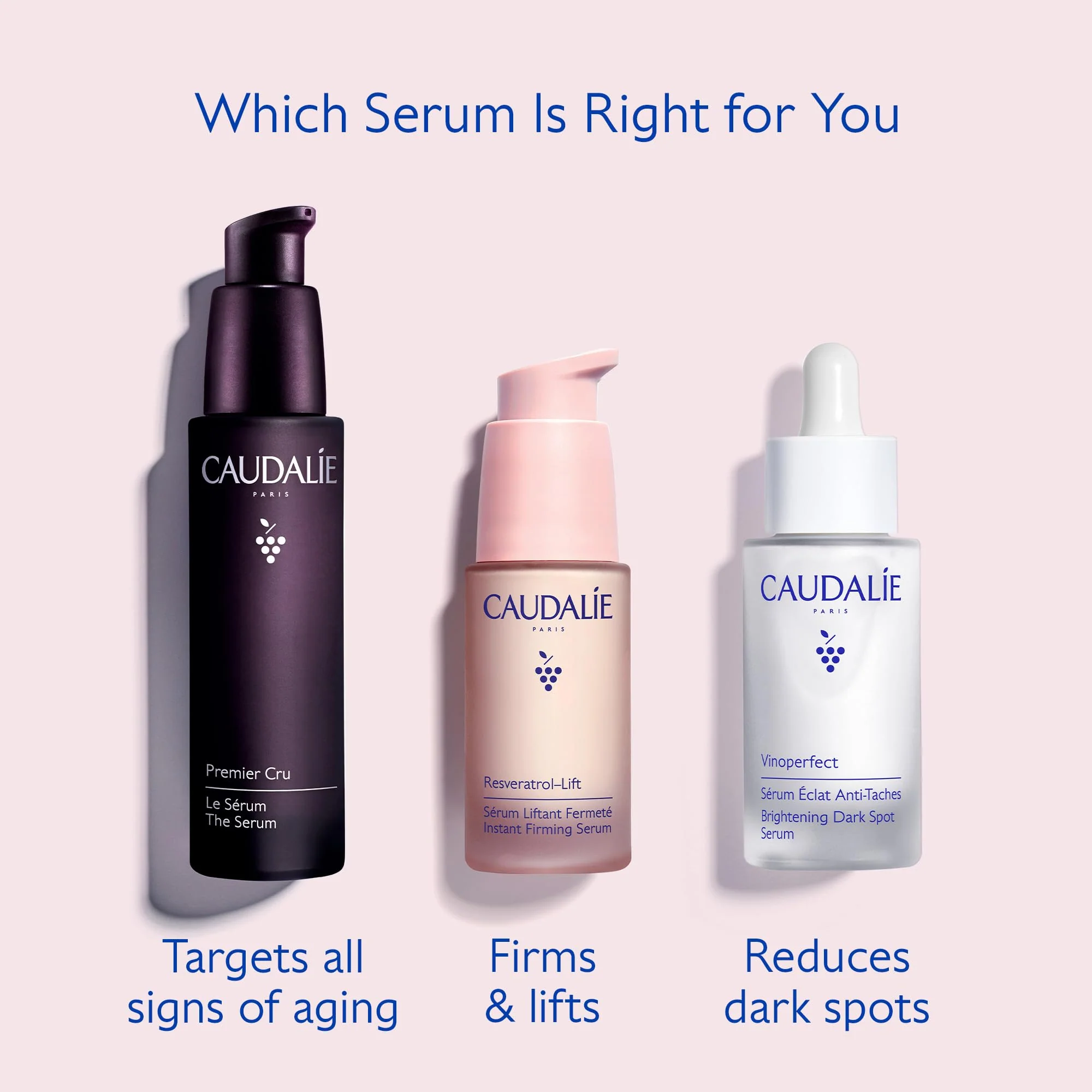 Caudalie Resveratrol-Lift Instant Firming Retinol Alternative Serum, Refillable - 30 mL - Image 5