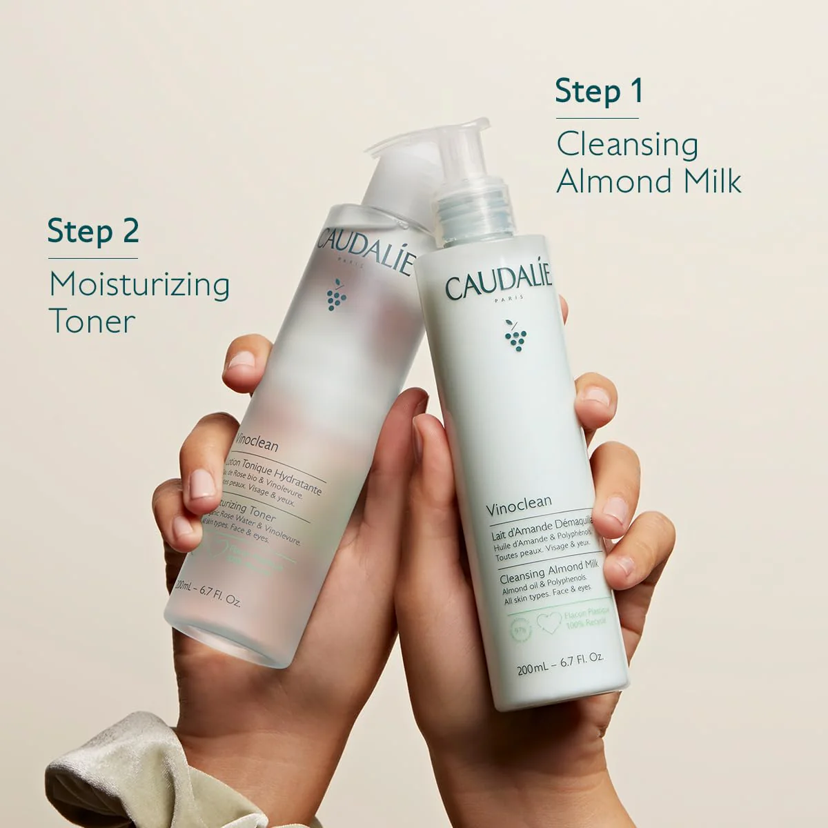 Caudalie Vinoclean Gentle Cleansing Almond Milk - 200 mL - Image 5