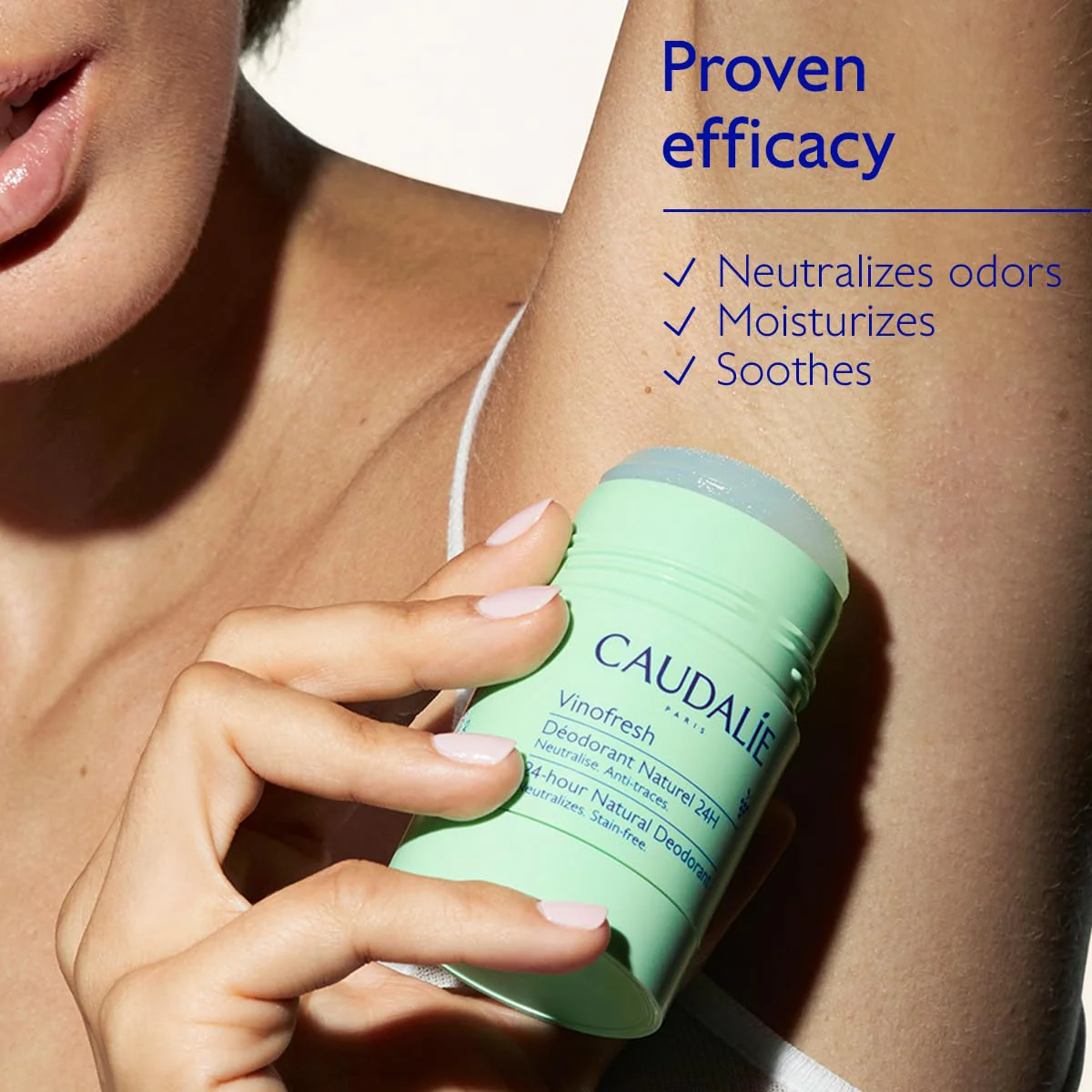 Caudalie Vinofresh Natural Deodorant Stick, Aluminum Free and Alcohol Free, with Eucalyptus & Grape - 50g - Image 7
