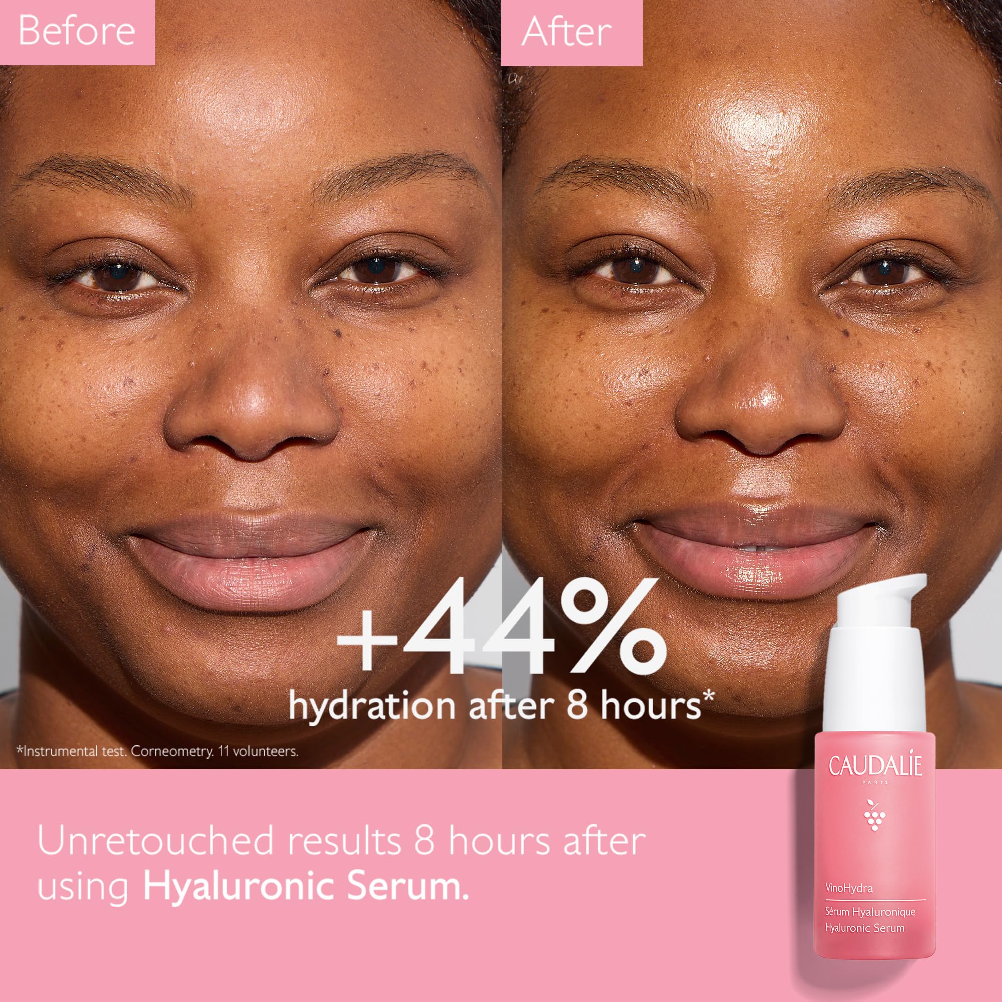 Caudalie VinoHydra Hyaluronic Acid Serum, Hydrating, Soothing, Dermatologically Tested & Vegan - 30 mL - Image 7