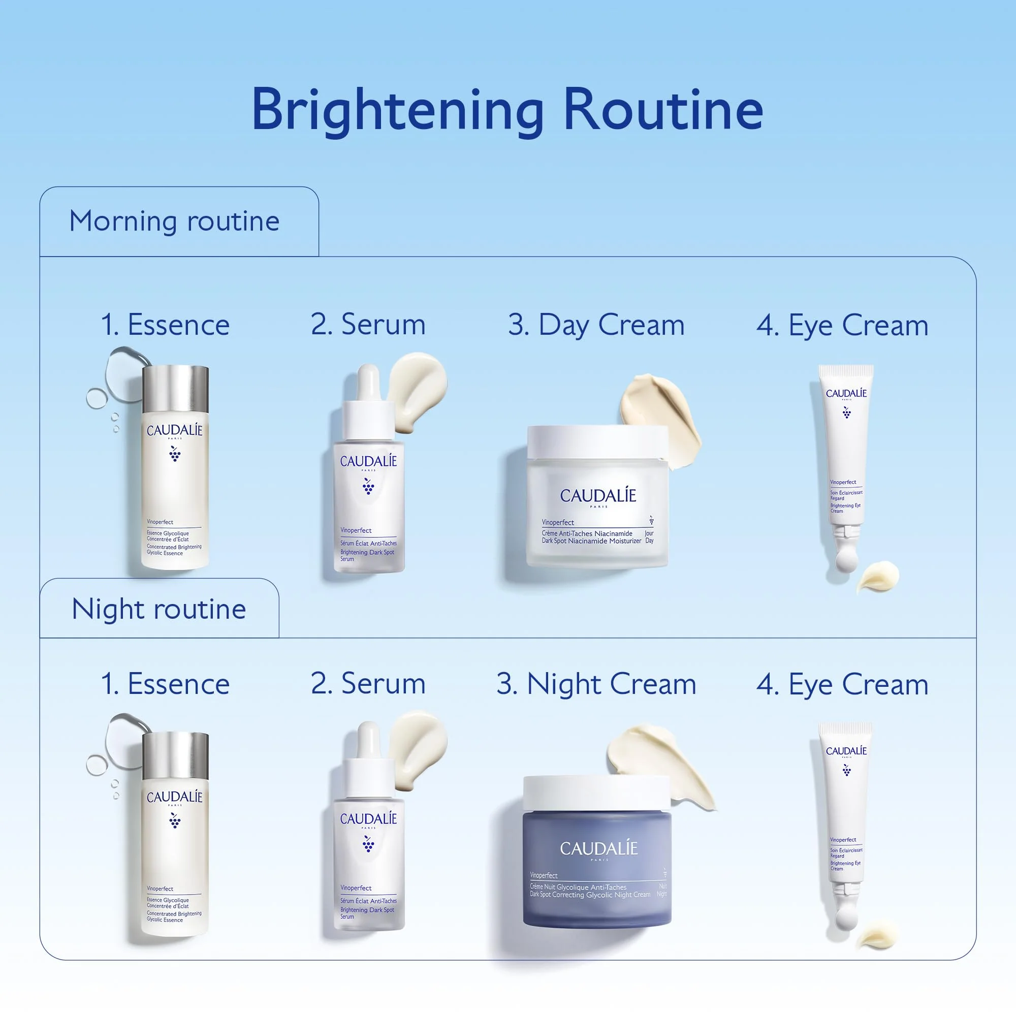 Caudalie Vinoperfect Dark Circle Brightening Caffeine Eye Cream with Niacinamide, Fragrance Free - 15 mL - Image 3