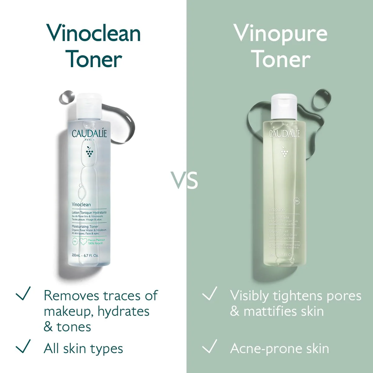 Caudalie Vinopure Natural Salicylic Acid Pore Minimizing Toner, 6.7 Ounce - Image 4