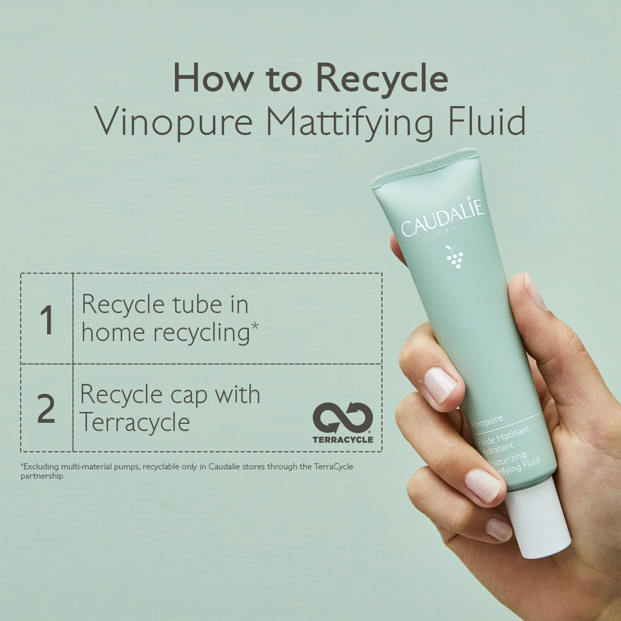 Caudalie Vinopure Oil Control Moisturizer, Hydrating & Mattifying Moisturizer - 40 mL - Image 4