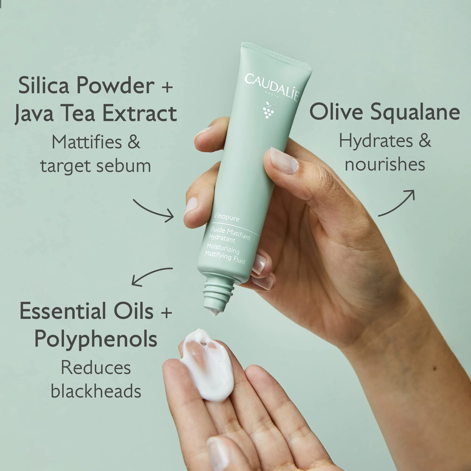 Caudalie Vinopure Oil Control Moisturizer, Hydrating & Mattifying Moisturizer - 40 mL - Image 7