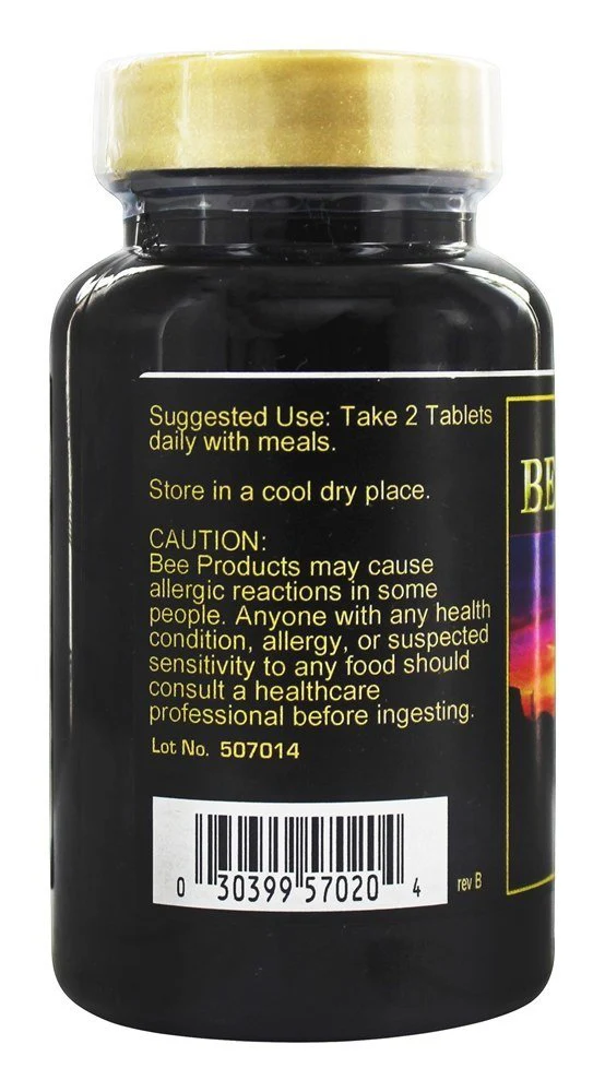 CC Pollen High Desert Bee Propolis 60 Tablets - Image 2