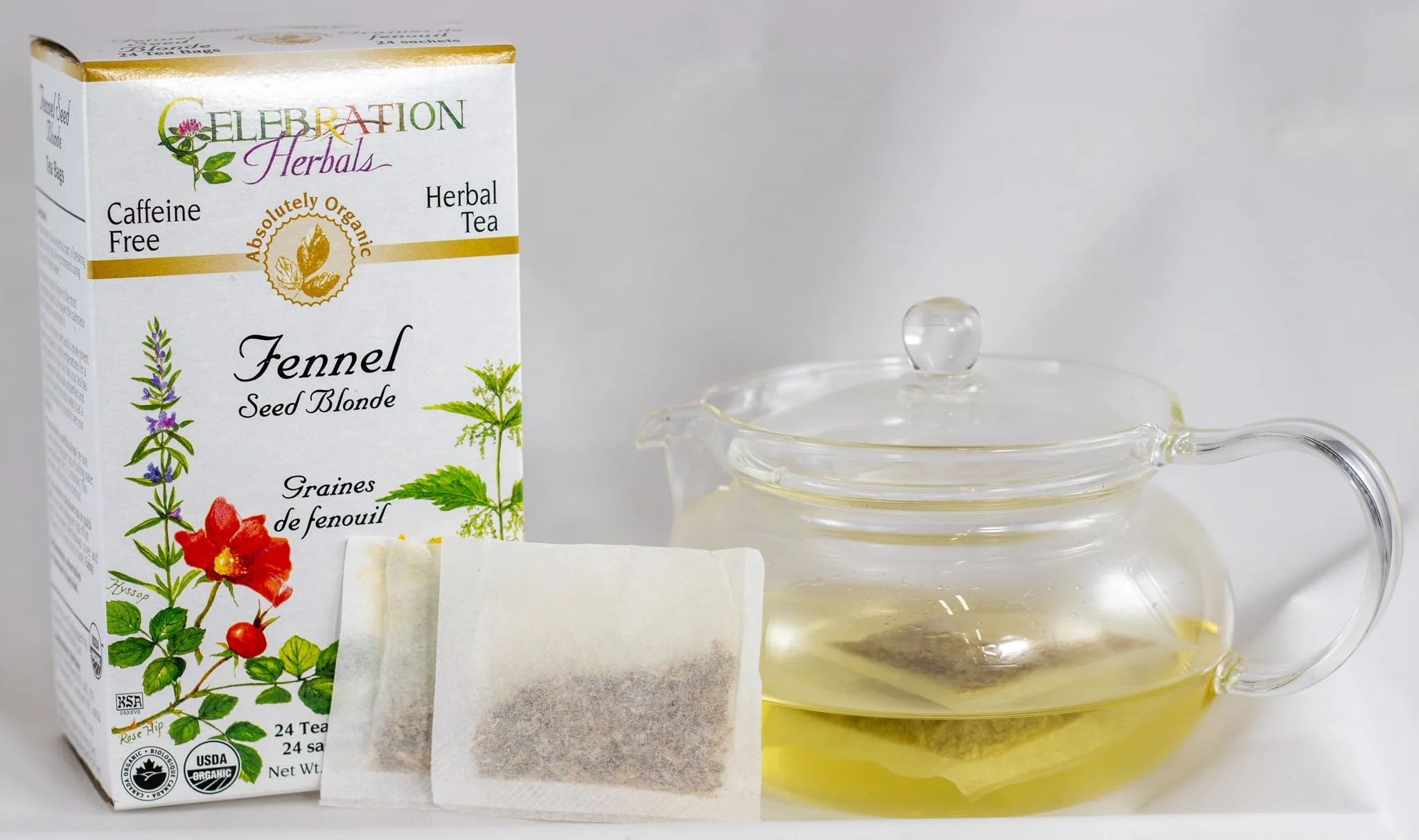 CELEBRATION HERBALS Fennel Seed Blonde Tea Organic 24 Bag, 0.02 Pound - Image 6