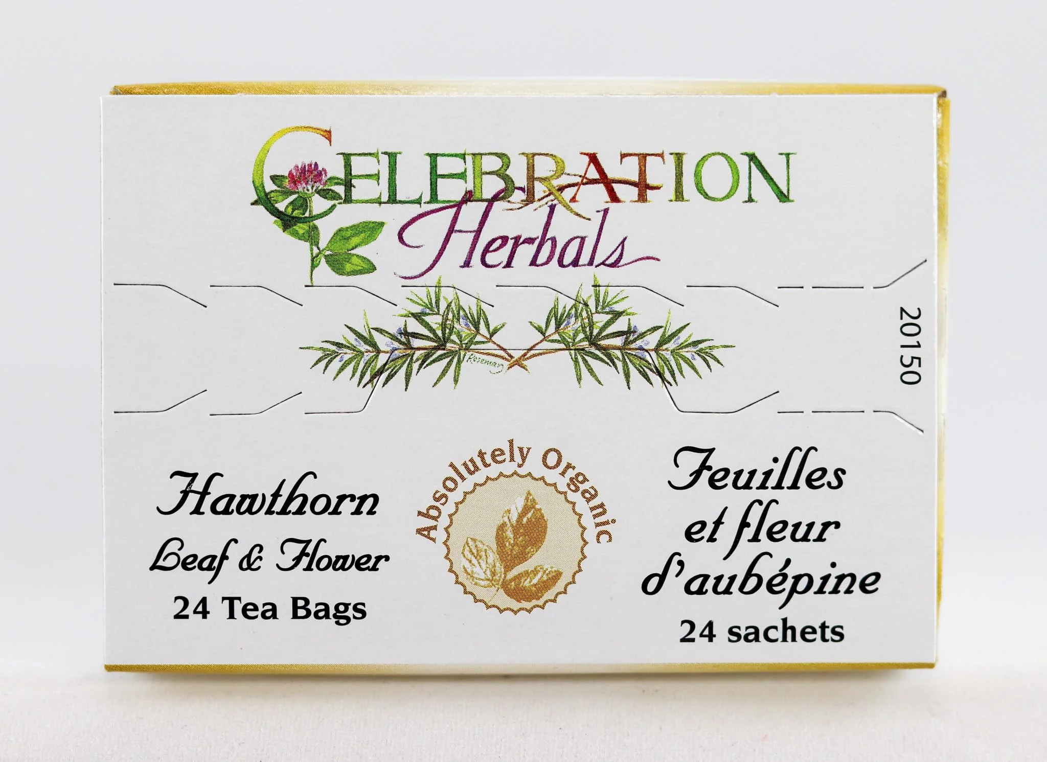 CELEBRATION HERBALS Hawthorn Leaf & Flower Organic 24 Bag, 0.02 Pound - Image 2