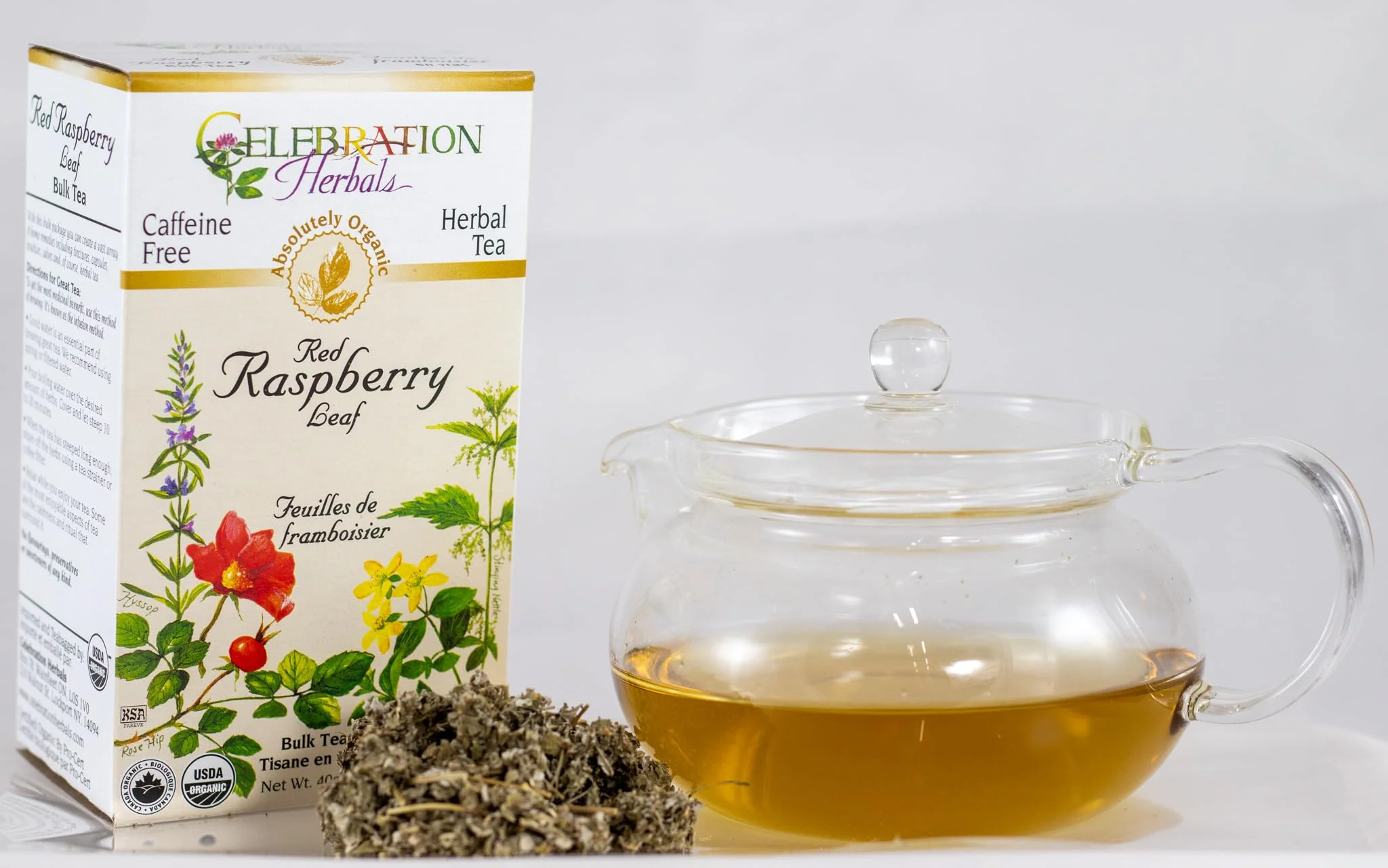 CELEBRATION HERBALS Red Raspberry Leaf Organic 40 gm, 0.02 Pound - Image 6