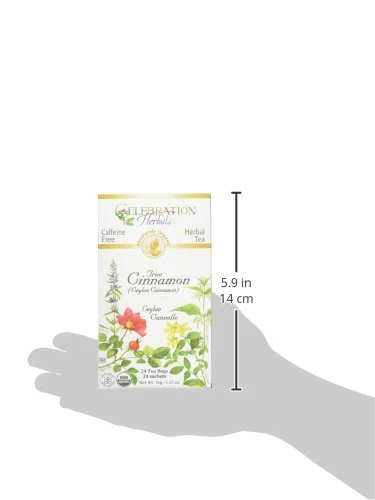 CELEBRATION HERBALS True Cinnamon Organic Tea 24 Bag, 0.02 Pound - Image 3