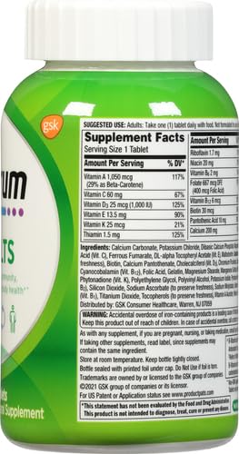 Centrum Adult Multivitamin/Multimineral Supplement with Antioxidants, Zinc, Vitamin D3 and B Vitamins, Gluten Free, Non-GMO Ingredients - 200 Count (Pack of 2) - Image 3