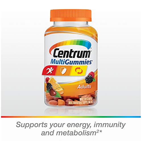 Centrum MultiGummies Gummy Multivitamin for Adults, with Vitamins D, B and E, Assorted Flavor, Fruit, 150 Count - Image 6