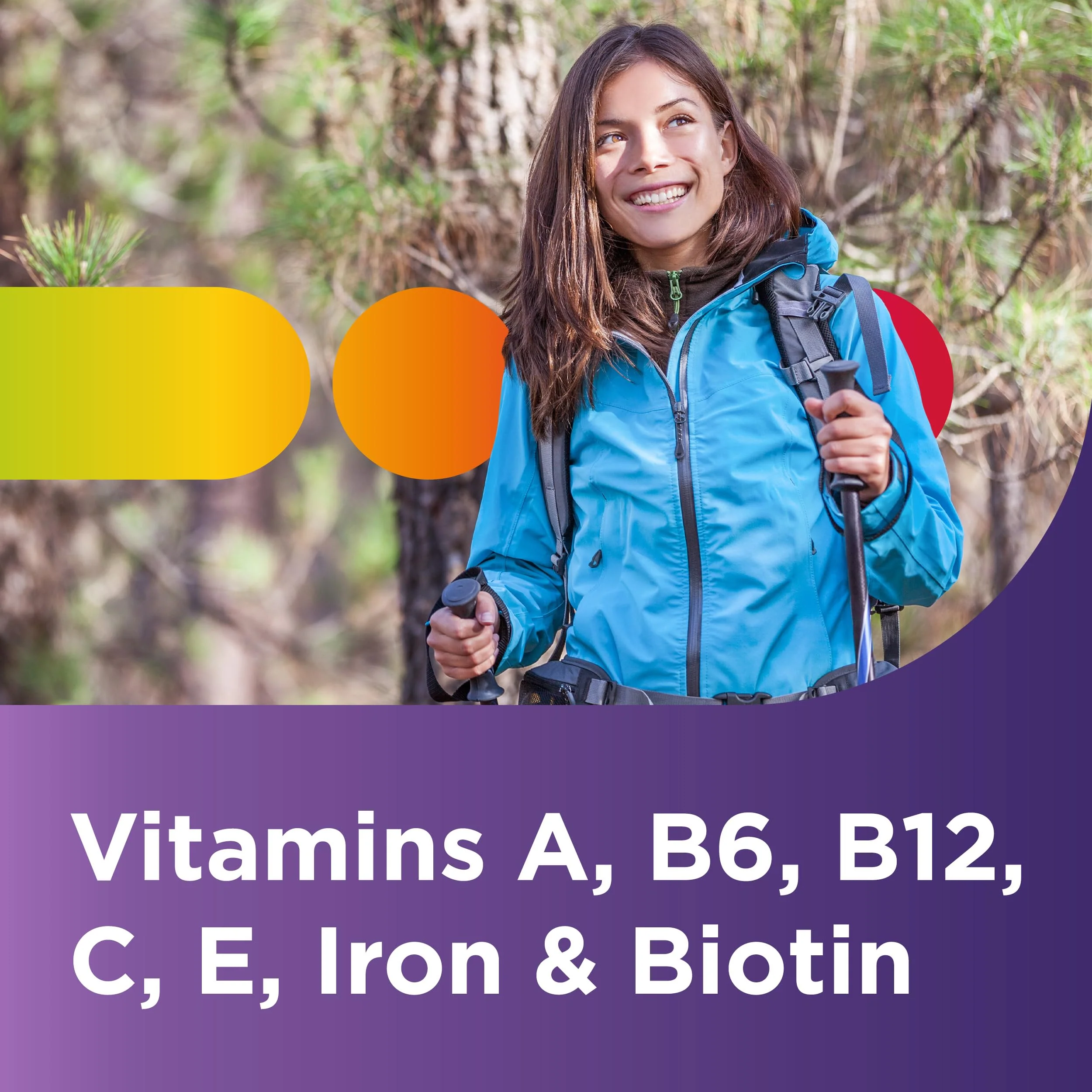 Centrum Multivitamin for Women, Multimineral Supplement with Iron, Vitamin D3, B Vitamins and Antioxidant Vitamins C and E, Gluten Free, Non-GMO Ingredients - 250 Count - Image 13