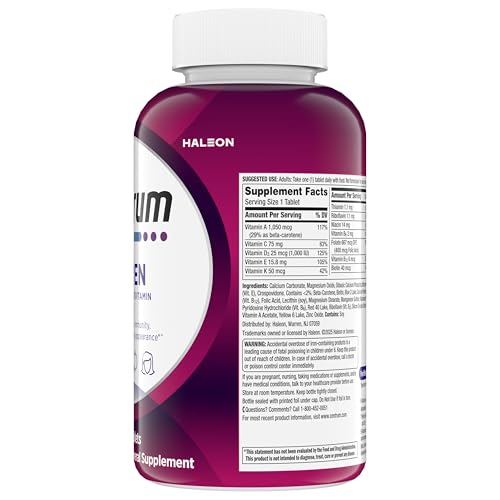 Centrum Multivitamin for Women, Multimineral Supplement with Iron, Vitamin D3, B Vitamins and Antioxidant Vitamins C and E, Gluten Free, Non-GMO Ingredients - 250 Count - Image 6