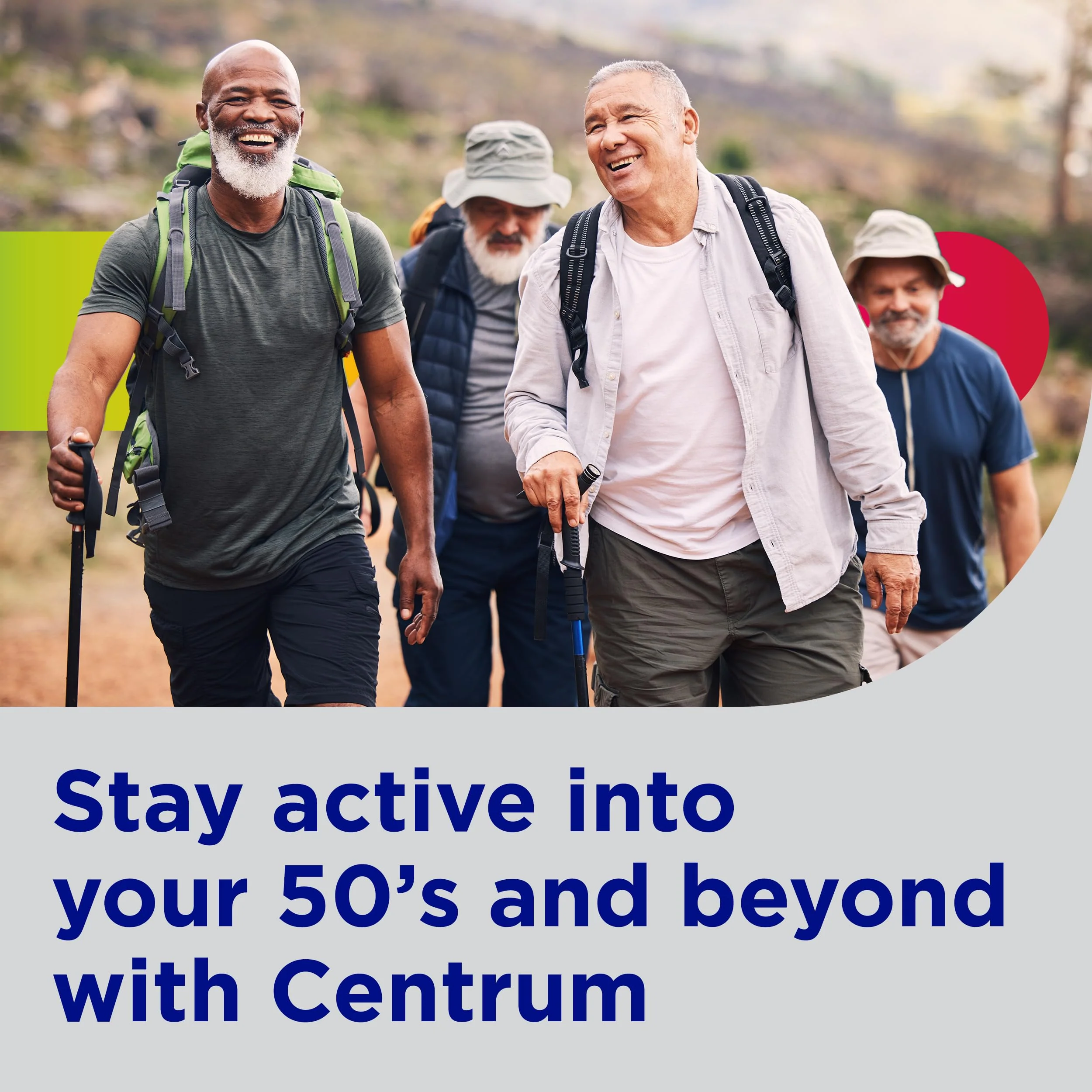 Centrum Silver Multivitamin for Men 50 Plus, Multimineral Supplement, Vitamin D3, B-Vitamins and Zinc, Gluten Free, Non-GMO Ingredients, Supports Memory and Cognition in Older Adults - 100 Ct - Image 12