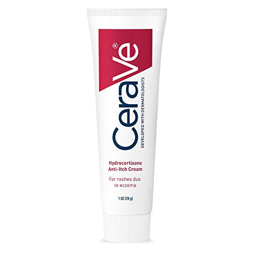 CeraVe 1% Hydrocortisone Anti-Itch Cream, Fragrance-Free Relief for Eczema-Prone & Dry Skin, 1 Ounce - Image 5