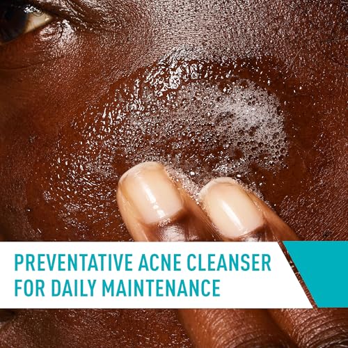 CeraVe Acne Control Cleanser, 2% Salicylic Acid Treatment Formulated With Niacinamide + Ceramides + Oil Absorbing Clay, Gentle Face Wash Helps Clear & Prevent Acne, Fragrance Free, 16 Ounce - Image 6