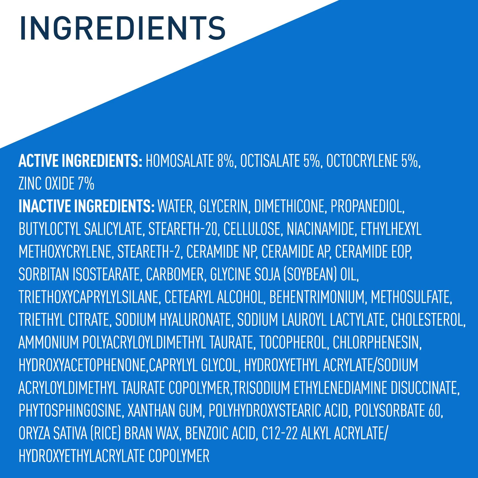CeraVe AM Facial Moisturizing Lotion SPF 50, Face Moisturizer with SPF, Hyaluronic Acid, Niacinamide & Ceramides, Non-Greasy, Blends Seamlessly With No White Cast, Non Comedogenic Sunscreen, 3 Oz - Image 2