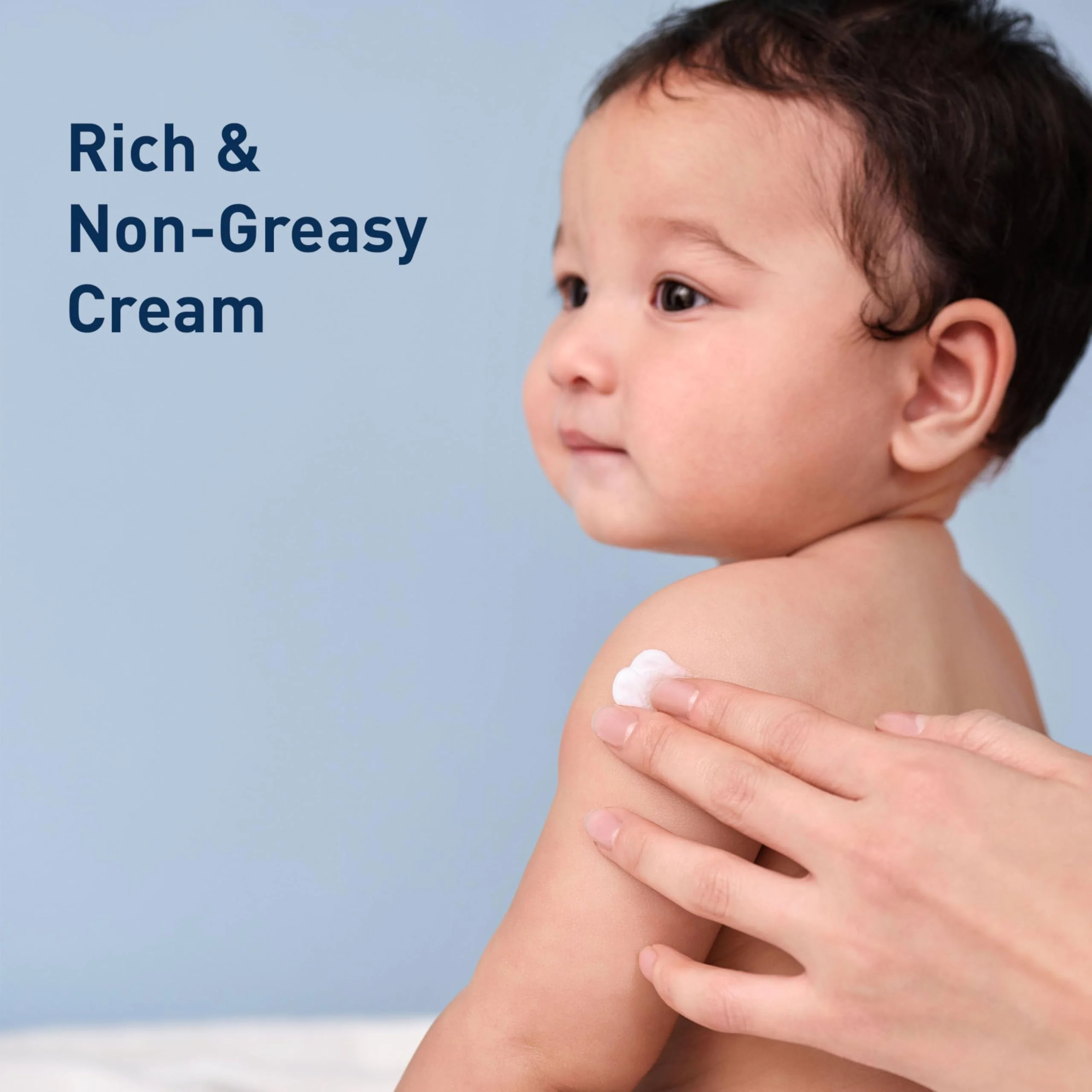 CeraVe Baby Cream, Gentle Moisturizing Cream with Ceramides, Fragrance, Paraben, Dye & Phthalates Free, Rich & Non-Greasy Feel, Gentle Baby Skin Care, 8 Ounce - Image 10