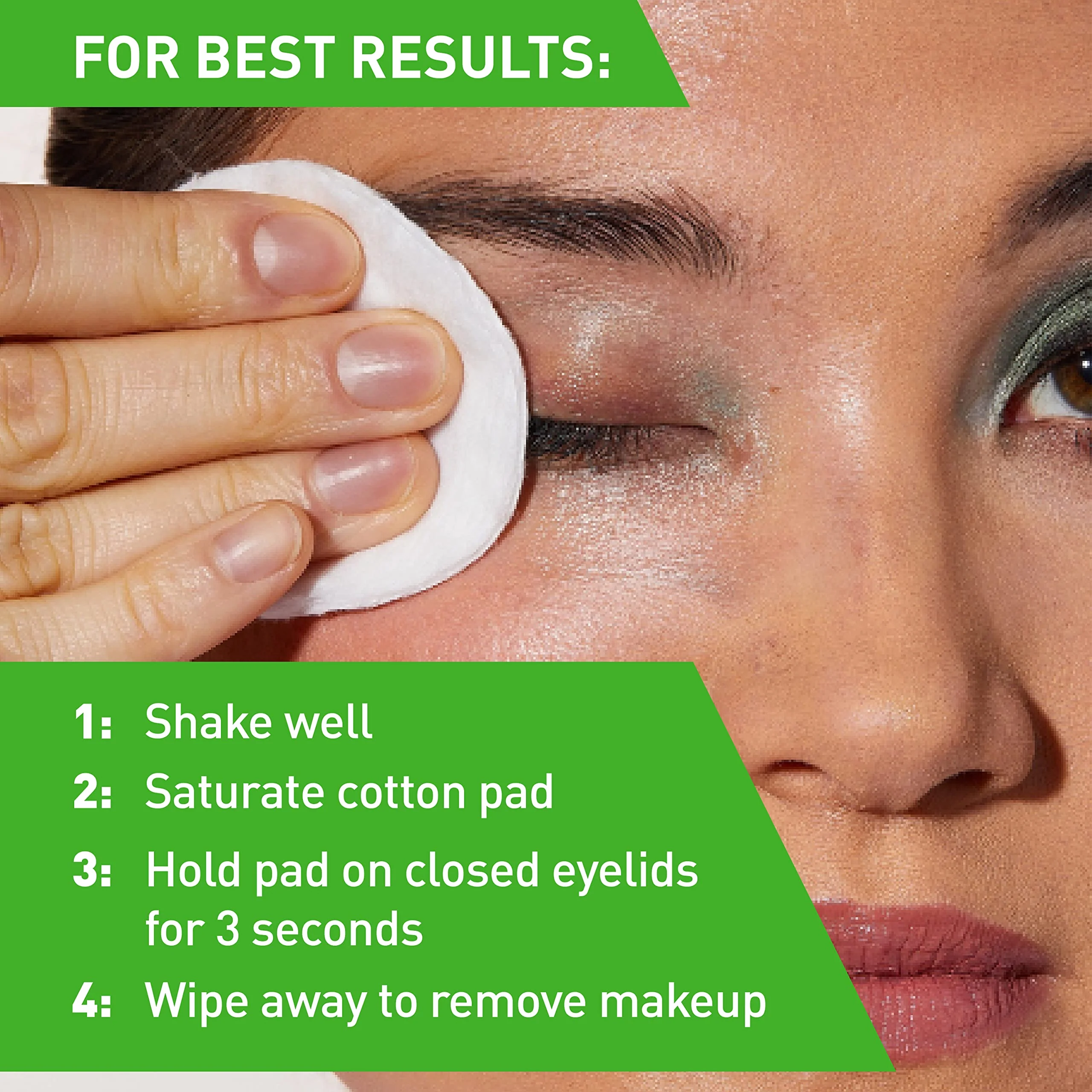 CeraVe Eye Makeup Remover with Hyaluronic Acid and Ceramides, Waterproof, Non-Comedogenic, Fragrance Free, Non-Greasy & Ophthalmologist Tested, 4 Ounces - Image 6