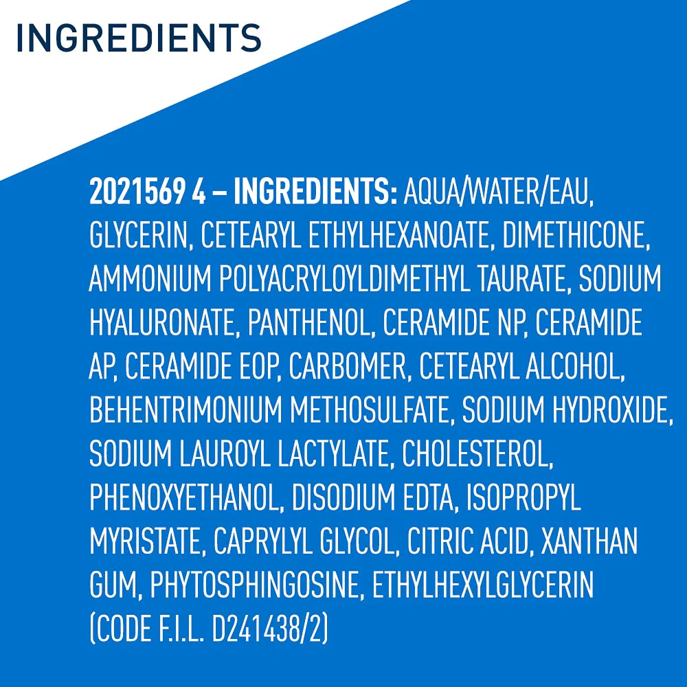 Cerave Hyaluronic Acid Serum for Face with Vitamin B5 and Ceramides, Hydrating Face Serum for Dry Skin, Fragrance Free, 1 Ounce - Image 2
