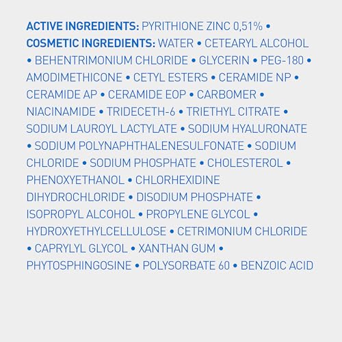 CeraVe Hydrating Anti Dandruff Conditioner, 0.5% Pyrithione Zinc Dandruff Treatment With Ceramides, Hyaluronic Acid & Niacinamide, Helps Eliminate Flakes & Reduce Itchy Scalp, Sulfate Free Conditioner - Image 2