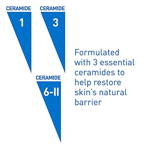 CeraVe Hydrating Cream To Foam Cleanser, Makeup Remover Face Wash For Dry Skin, Foaming Facial Cleanser With Hyaluronic Acid, Normal To Dry Skin, Fragrance Free & Non Comedogenic, 19 Fluid Ounce - Image 4
