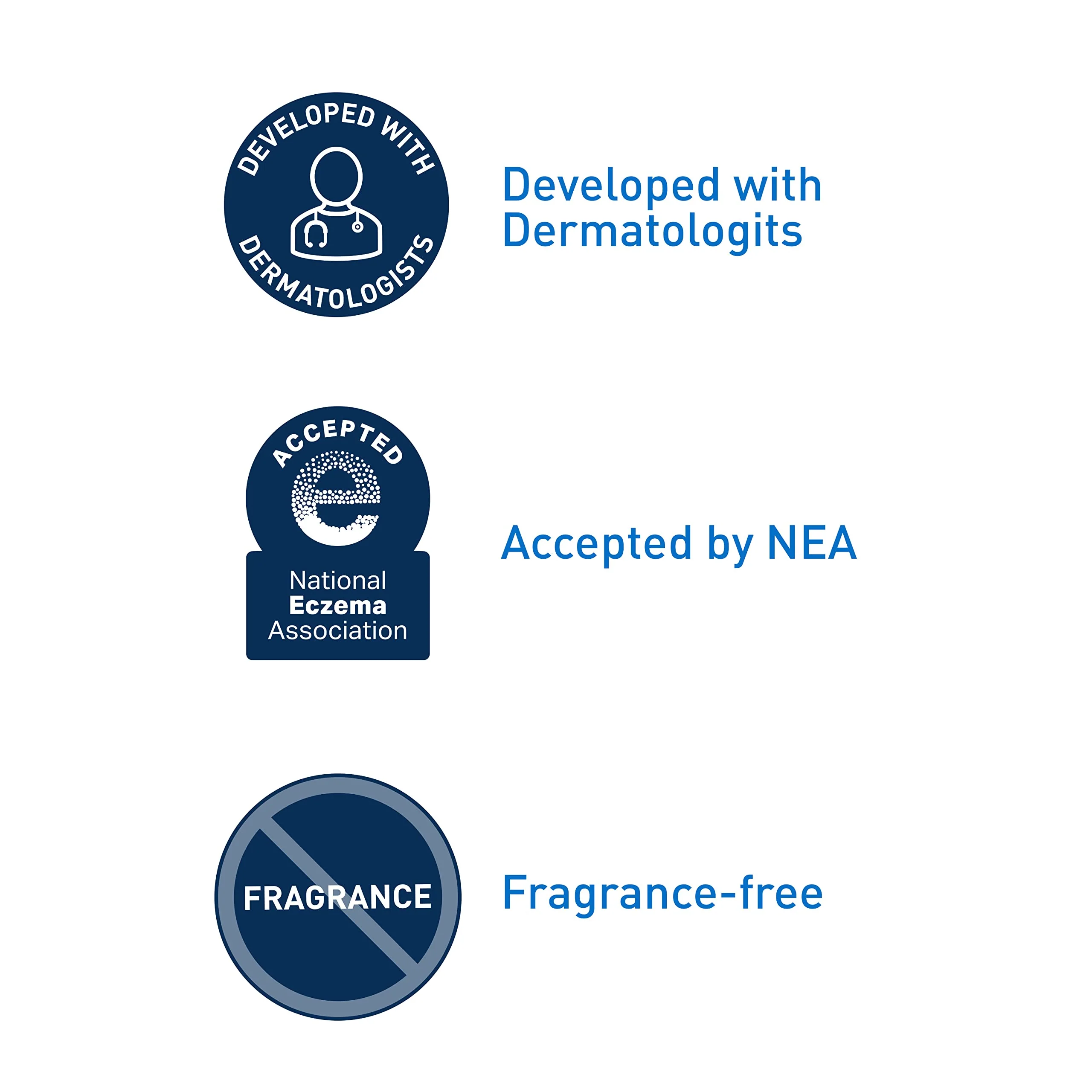 CeraVe Hydrating Skin Care Set, 8oz Moisturizing Cream & 8oz Hydrating Facial Cleanser, Ceramides + Hyaluronic Acid Moisturizer and Face Wash, Accepted by National Eczema Association - Image 4