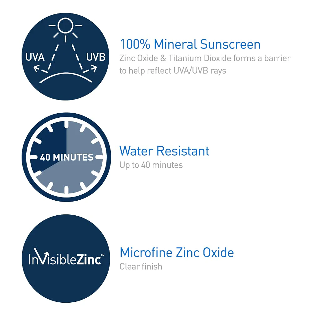 CeraVe Mineral Sunscreen Stick SPF 50, Broad Spectrum SPF + Hyaluronic Acid + Ceramides, Titanium Dioxide & Zinc Oxide, 100% Mineral Face Sunscreen Stick, Fragrance Free & Oil Free - Image 10