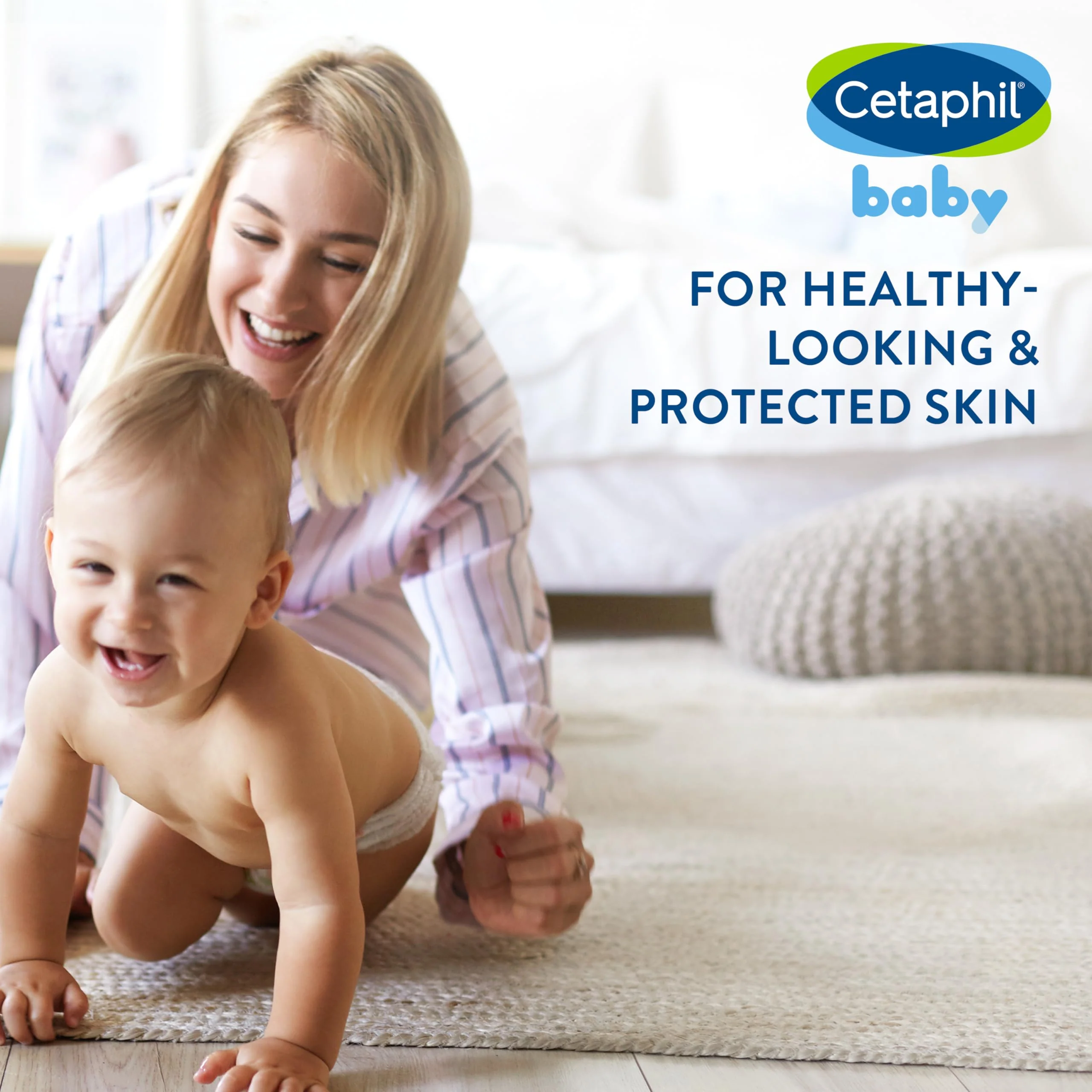 Cetaphil Baby Daily Lotion with Organic Calendula, 13.5 Fl oz, Vitamin E, Sweet Almond & Sunflower Oils, Mineral Oil Free, Paraben Free, Dermatologist Tested, Clinically Proven for Sensitive Skin - Image 8