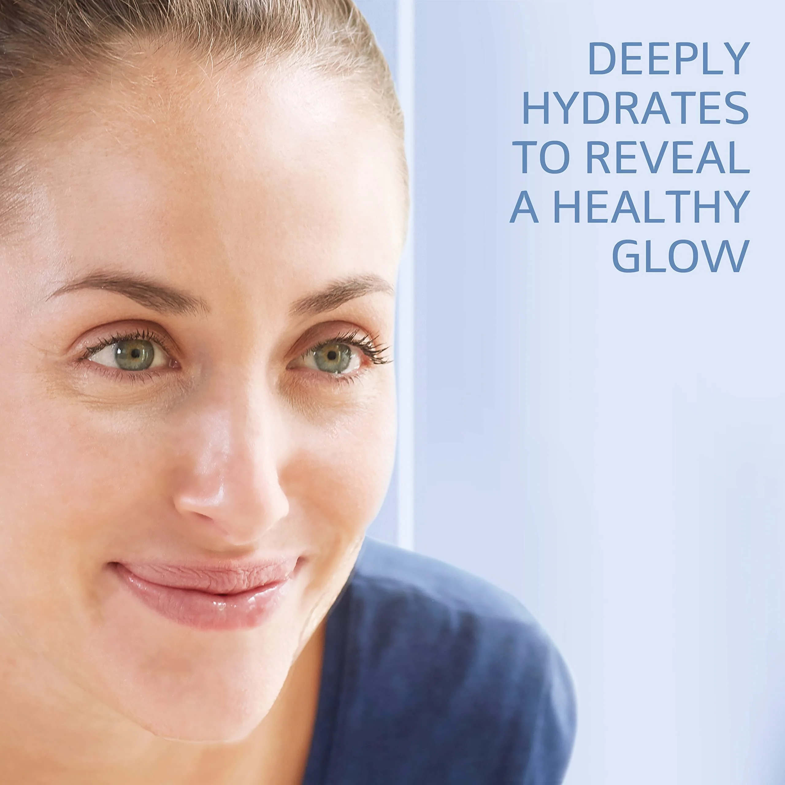 Cetaphil Deep Hydration Fragrance Free Healthy Glow Daily Face Cream, 1.7 oz, 48Hr Dry Skin Face Moisturizer for Sensitive Skin, With Hyaluronic Acid, Vitamin E & B5, Dermatologist Recommended - Image 8