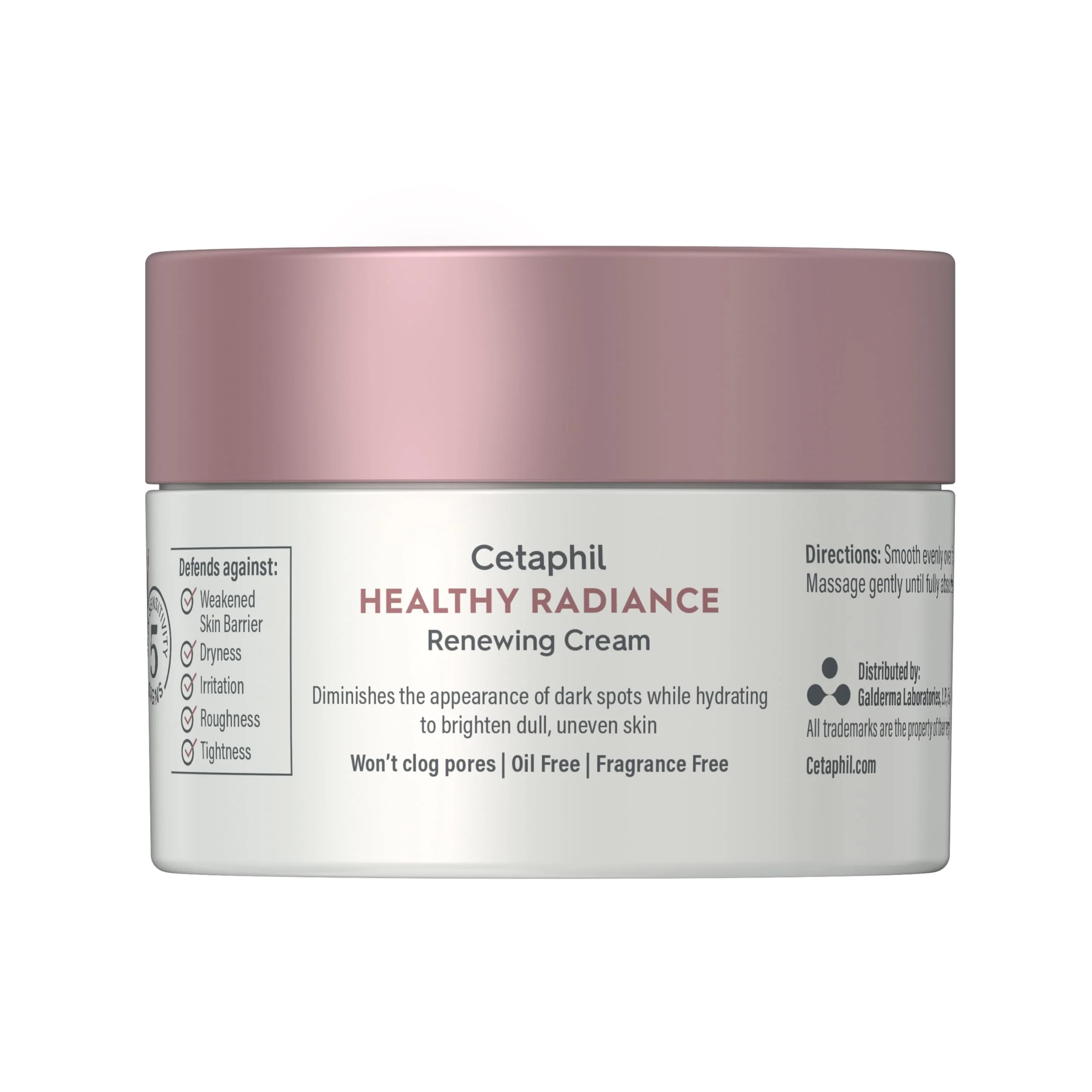 Cetaphil Face Cream, Healthy Radiance Renewing Cream, Visibly Reduces Look of Dark Spots, Brightening Lotion, Designed for Sensitive Skin, Hypoallergenic, Fragrance Free, 1.7oz - Image 3