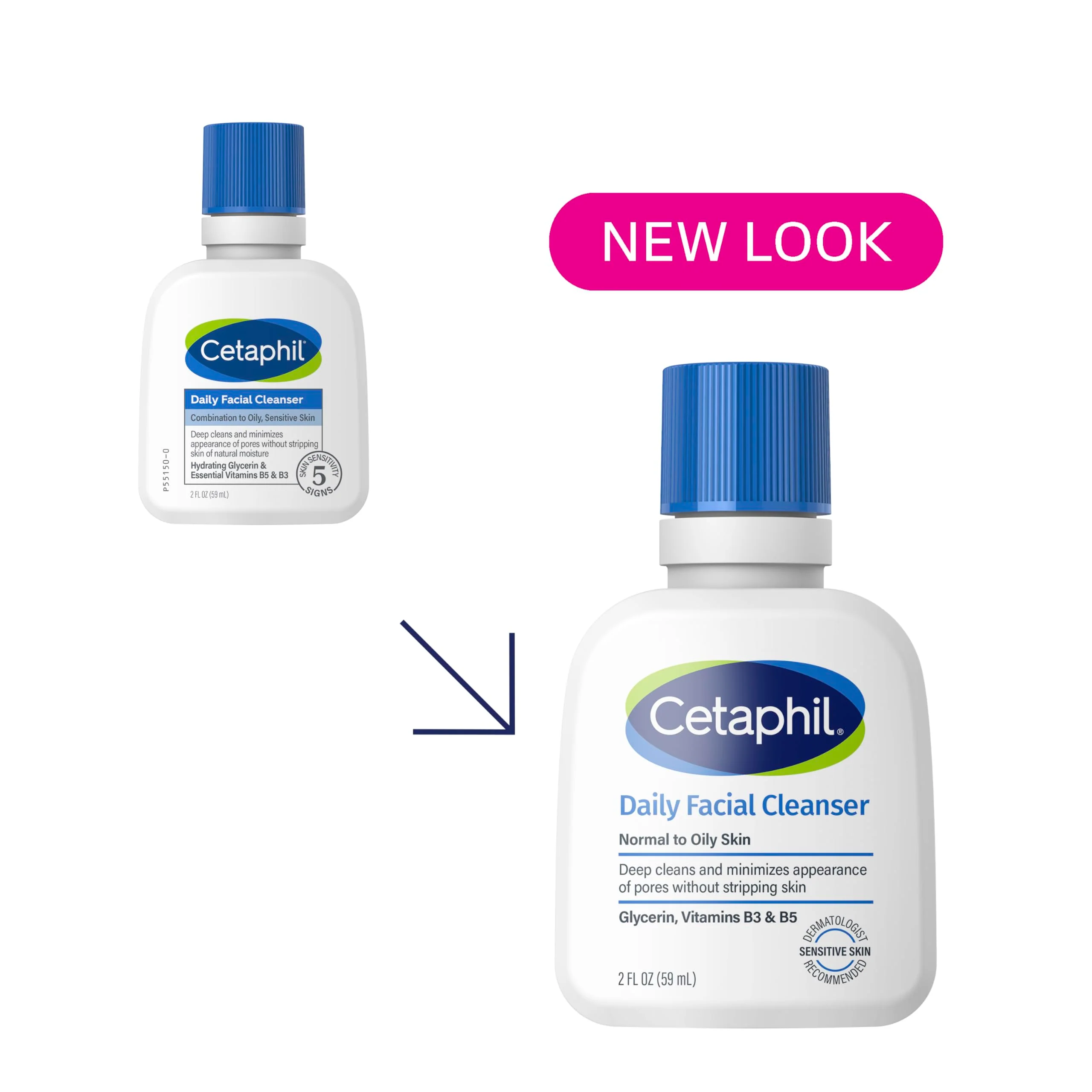 Cetaphil Face Wash, Travel Size Toiletries, Daily Facial Cleanser for Sensitive, Combination to Oily Skin, 2 oz 12 Pack, Gentle Foaming, Soap Free, Hypoallergenic - Image 9