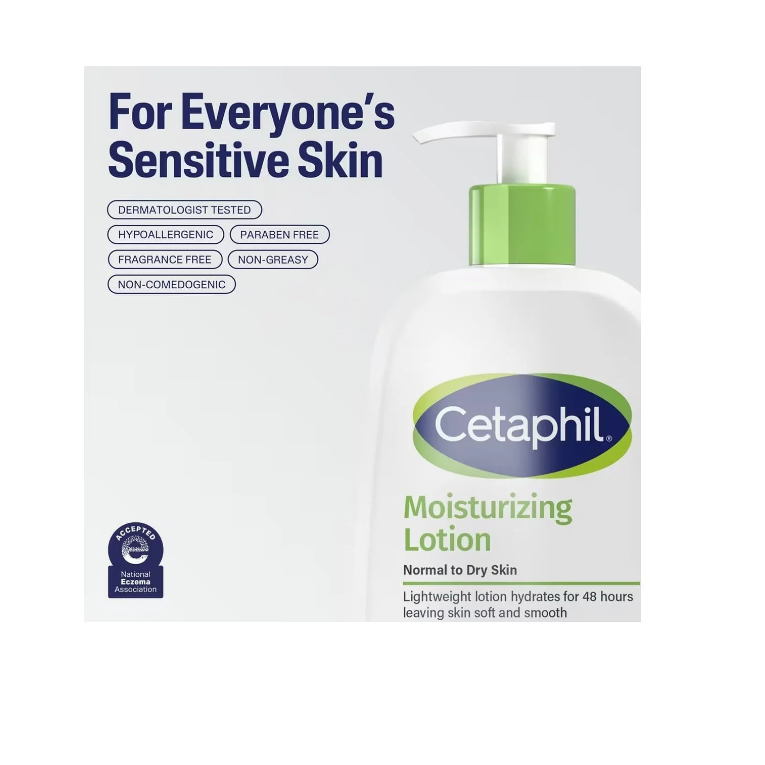 Cetaphil Fragrance Free Moisturizing Lotion, 16 Fl Oz - Image 9
