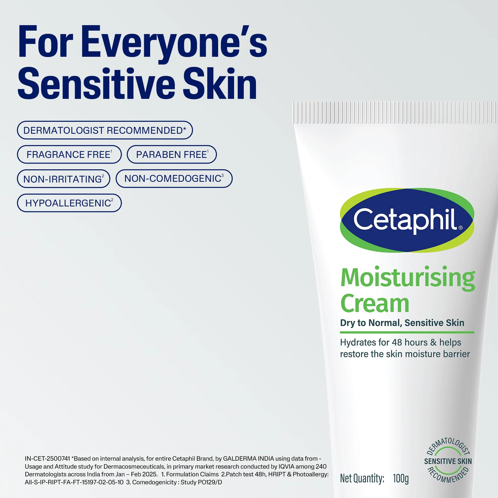 Cetaphil Moisturising Cream, 80g - Image 9
