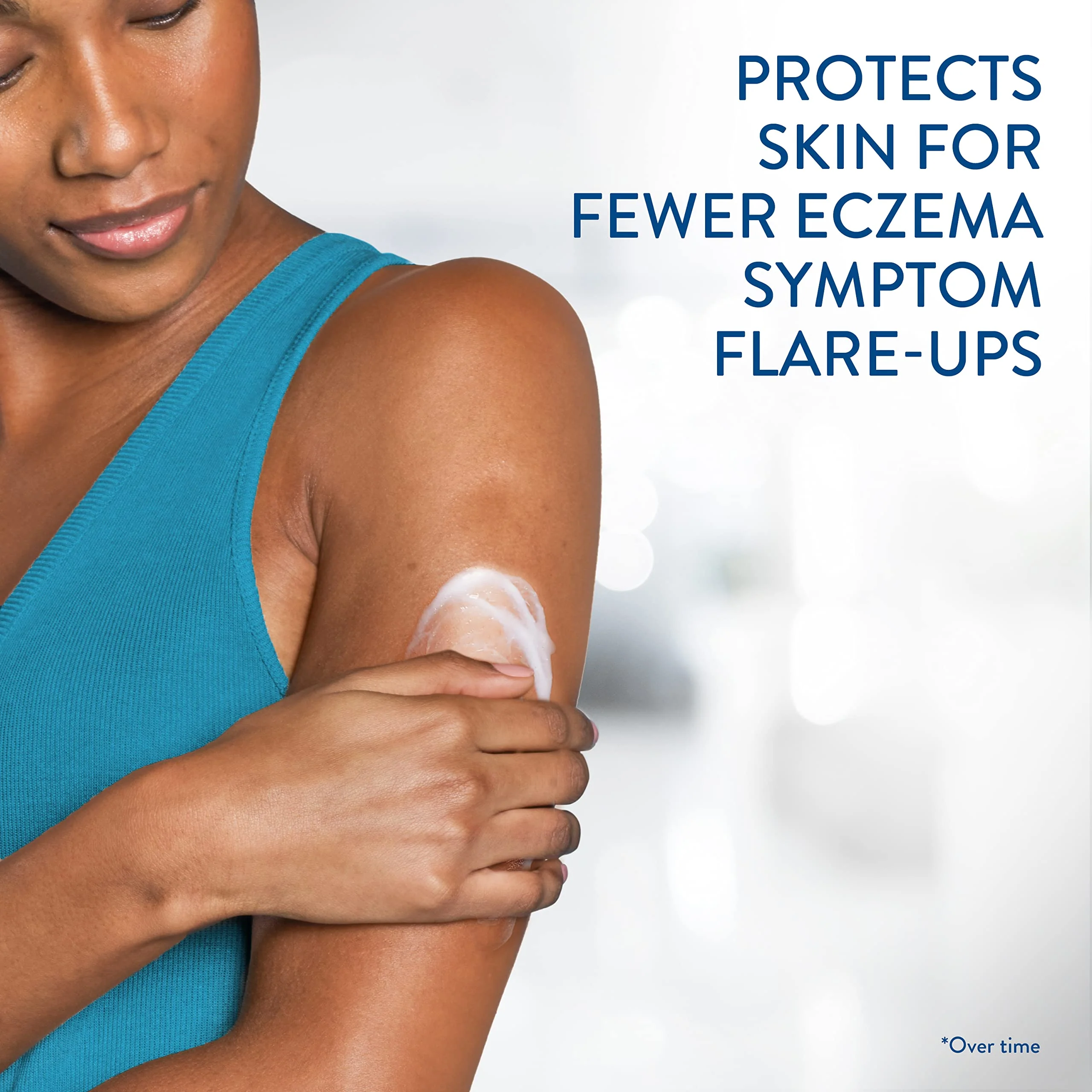 CETAPHIL RESTORADERM Soothing Moisturizer, For Eczema Prone Skin, 10 fl oz, For Dry, Itchy, Irritated Skin, 24Hr Hydration, No Added Fragrance - Image 2