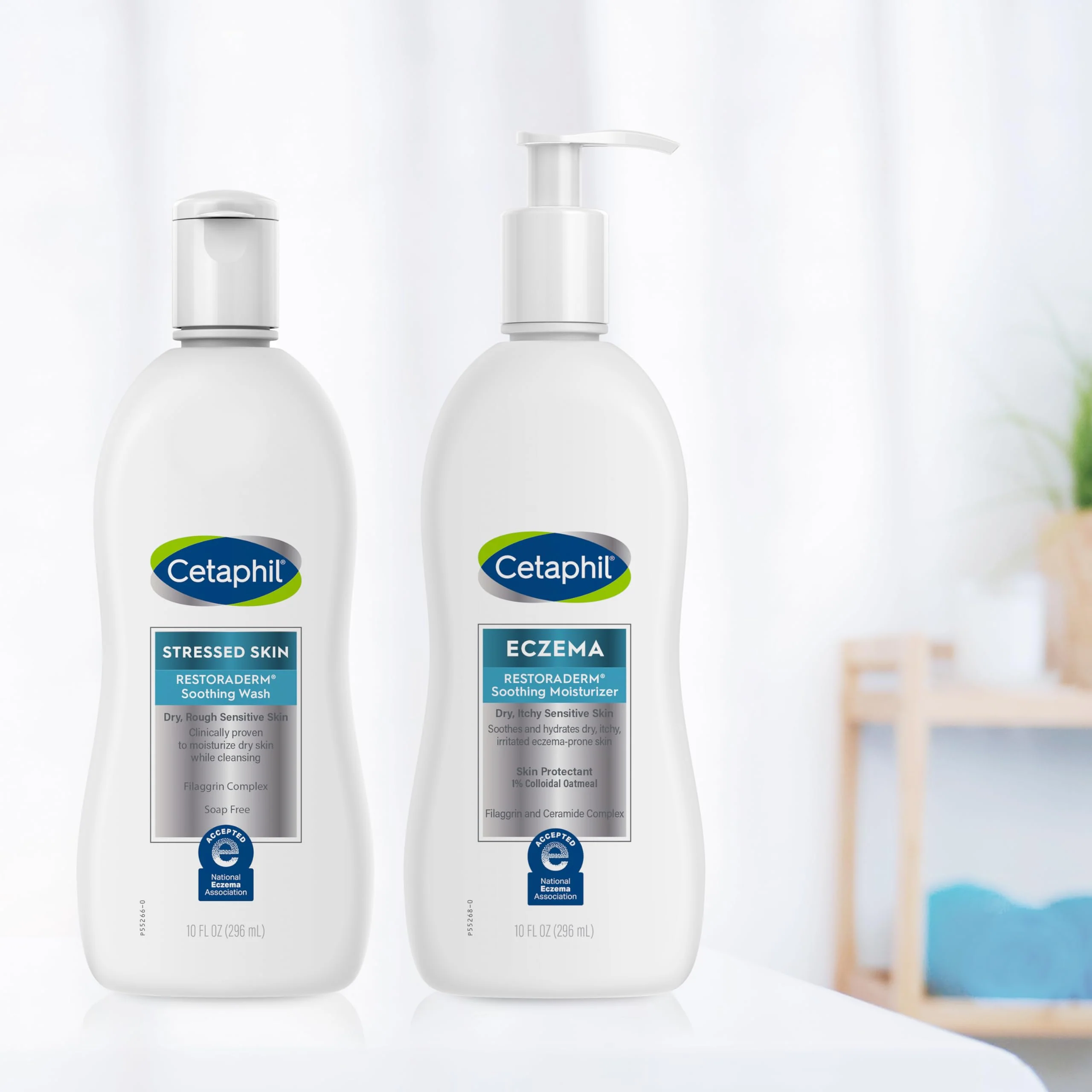 CETAPHIL RESTORADERM Soothing Moisturizer, For Eczema Prone Skin, 10 fl oz, For Dry, Itchy, Irritated Skin, 24Hr Hydration, No Added Fragrance - Image 5