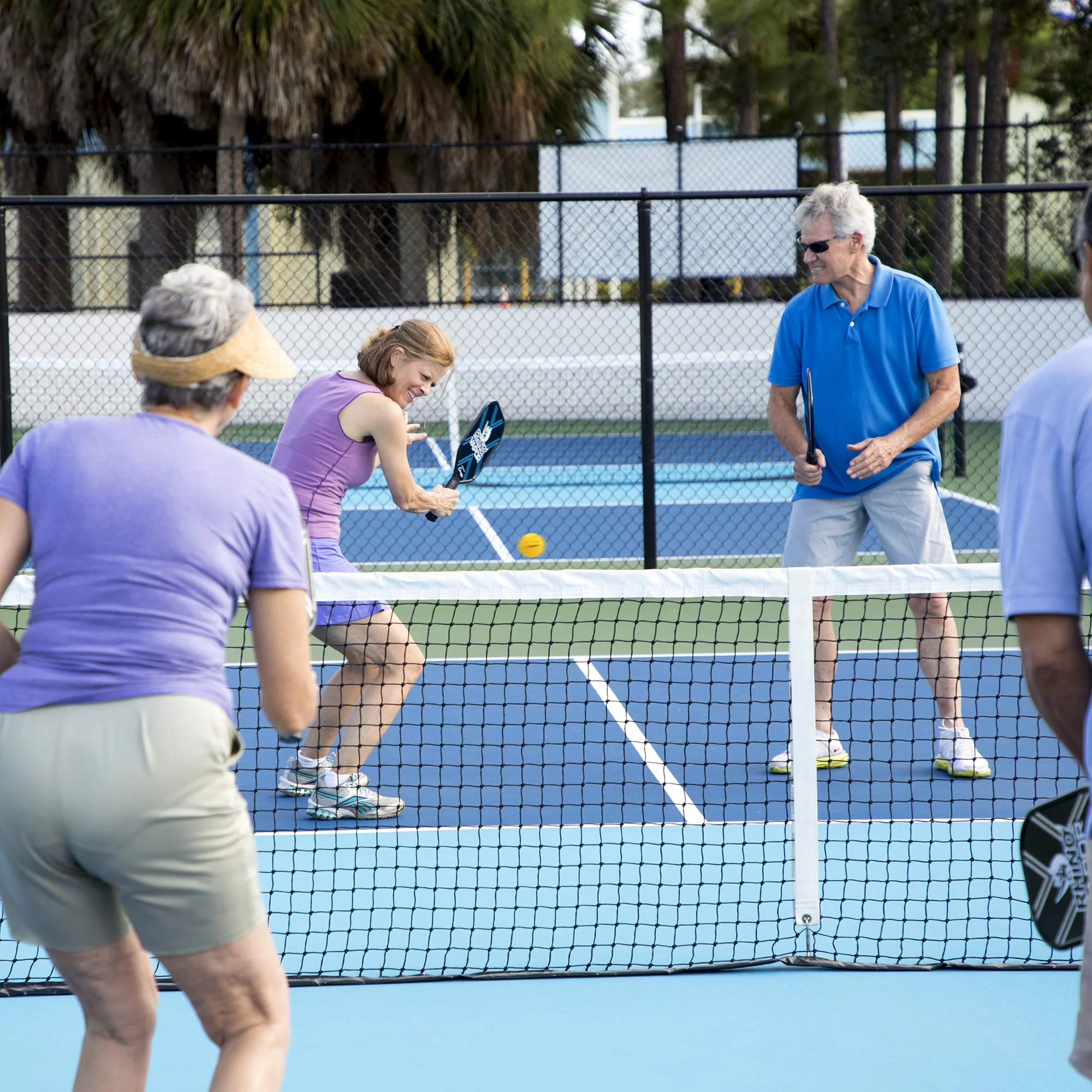 Champion Sports Outdoor Pickleball Balls - Official Size Outdoor Pickleballs - Yellow Pickleball Ball Set for Outdoor Courts - 6 Pack - Image 2