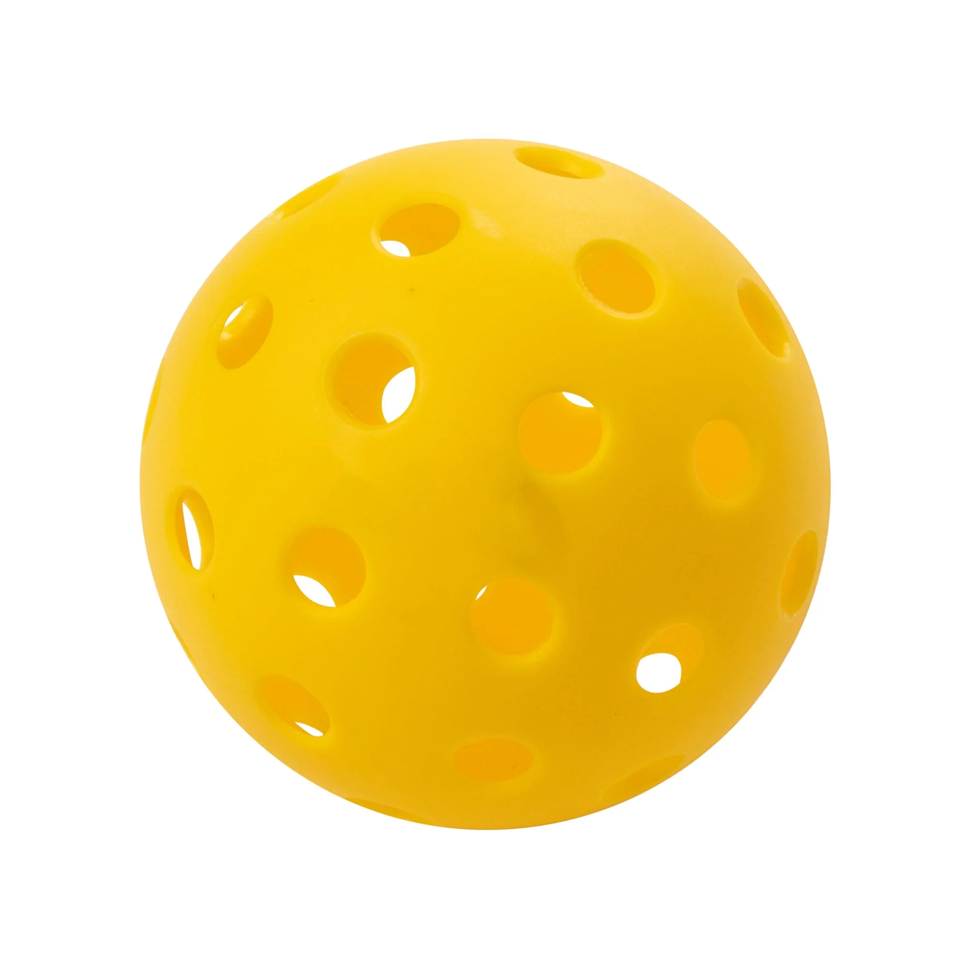 Champion Sports Outdoor Pickleball Balls - Official Size Outdoor Pickleballs - Yellow Pickleball Ball Set for Outdoor Courts - 6 Pack - Image 3