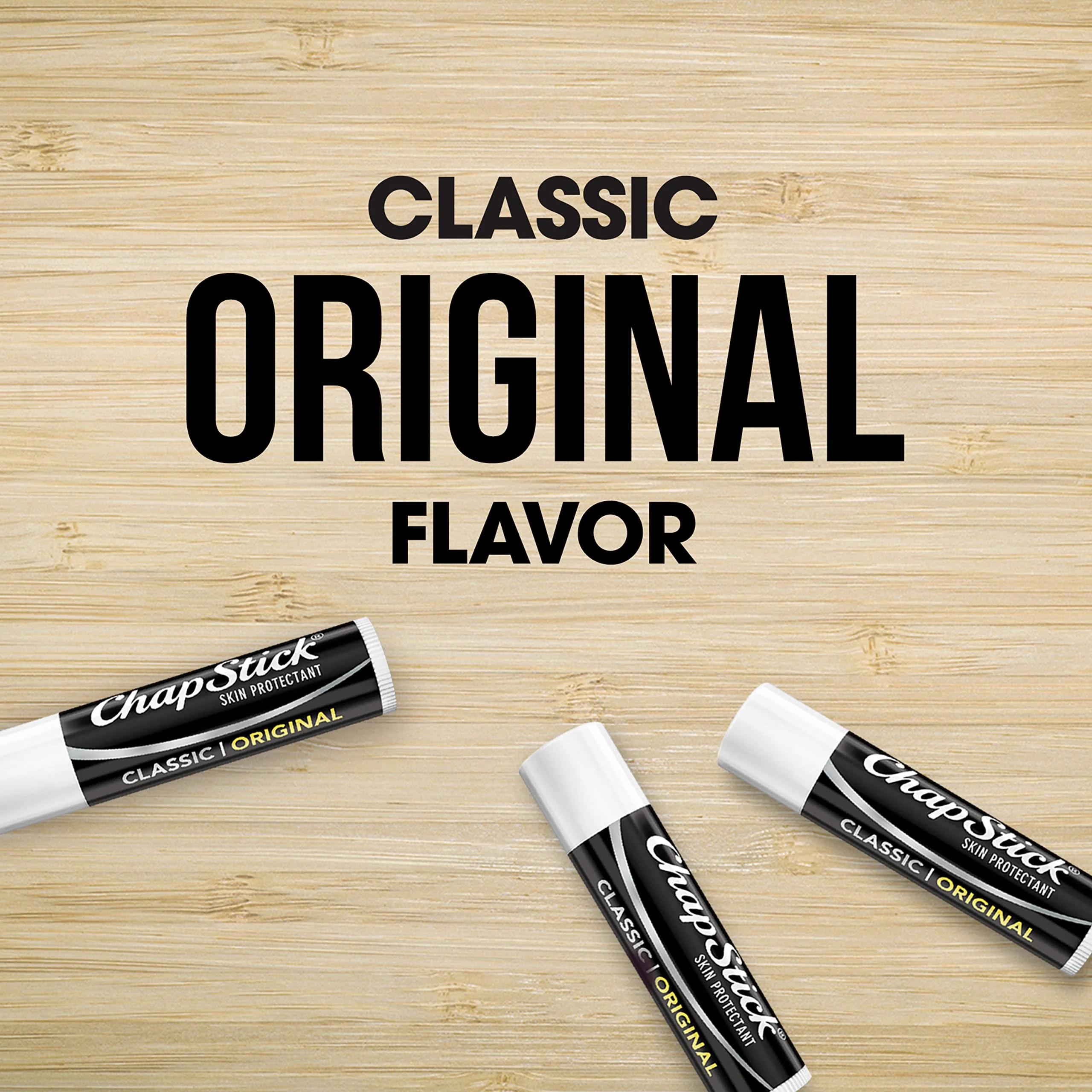 ChapStick Classic Original Lip Balm Tubes, Lip Care - 0.15 Oz (Pack of 3) - Image 11