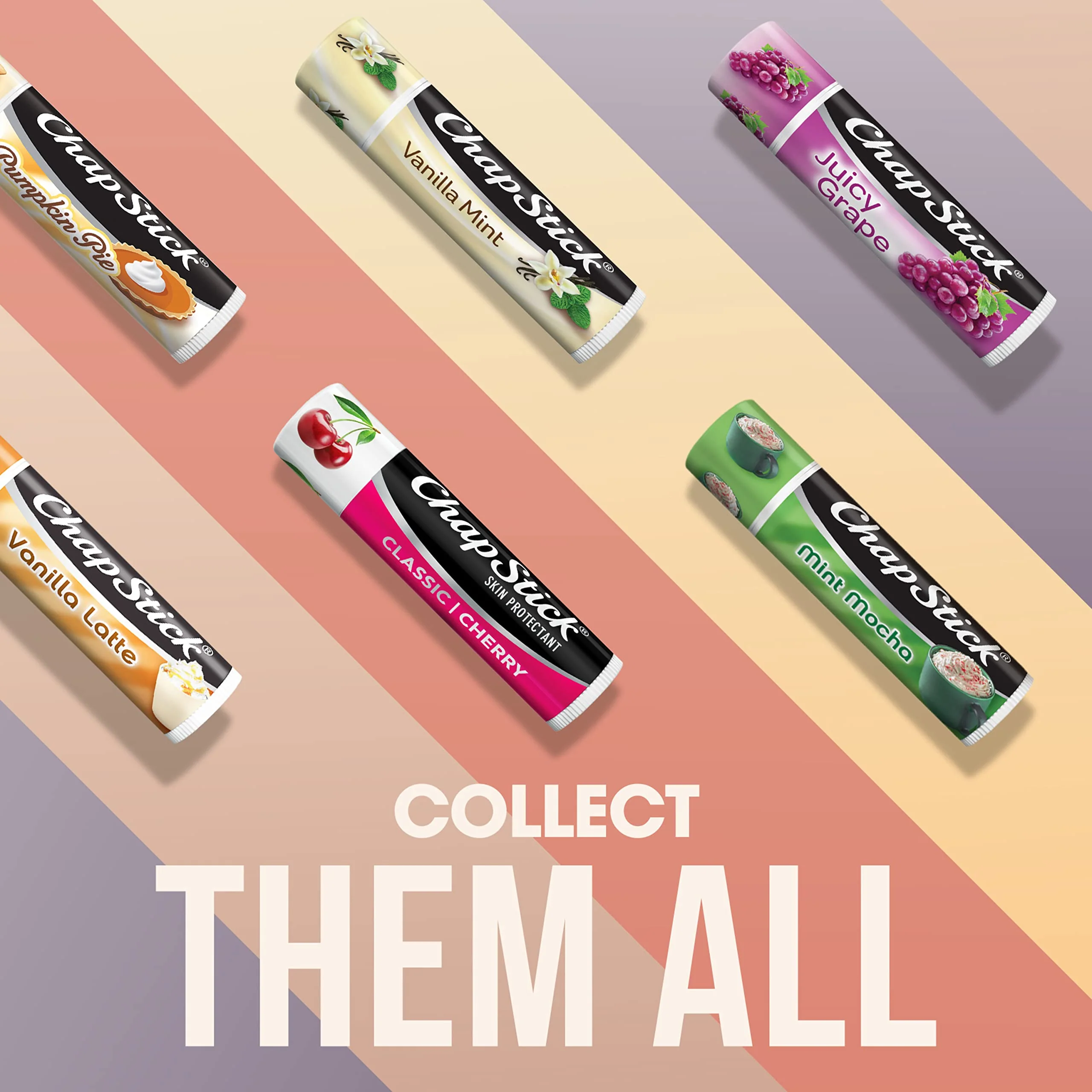 ChapStick Classic Skin Protectant Flavored Lip Balm Tube, Cherry Flavor, 0.15 Ounce (Pack of 3) - Image 9