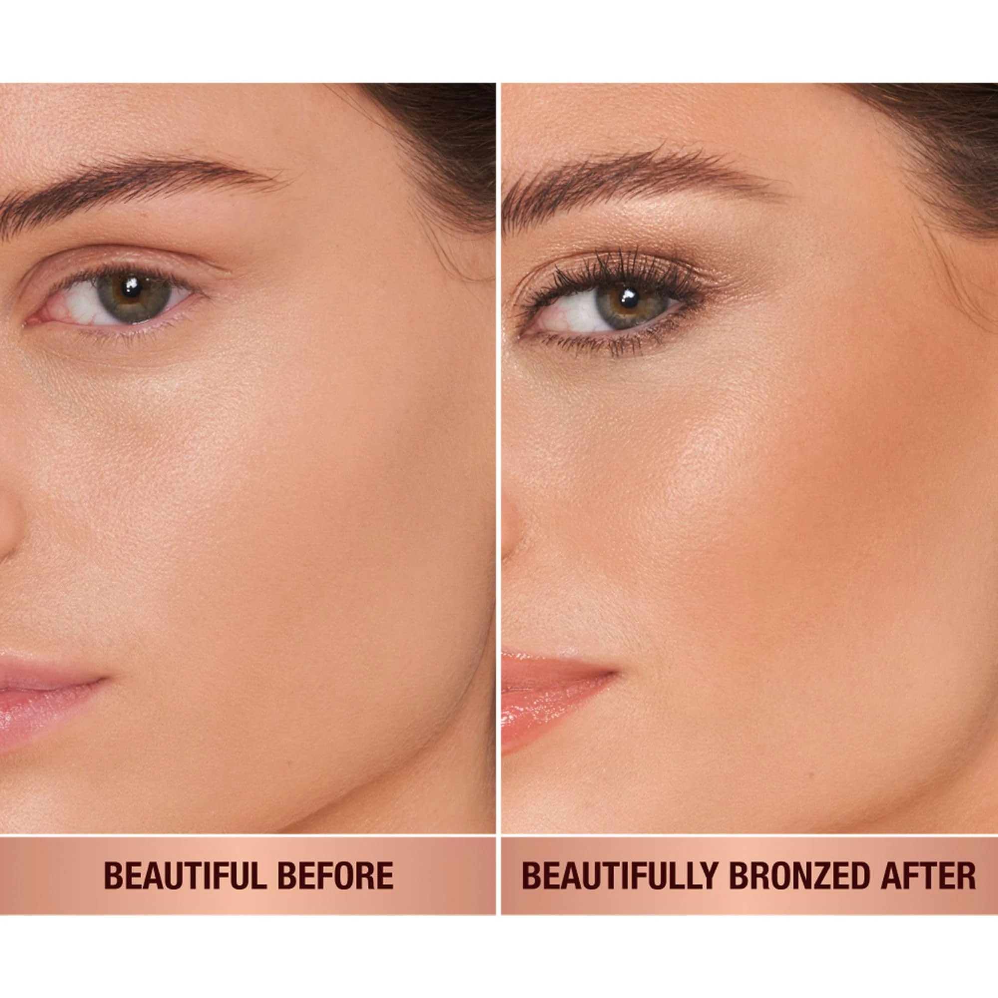 Charlotte Tilbury Beautiful Skin Face Makeup & Body Cream Bronzer - Hydrating Hyaluronic Acid & Pro Vitamin D3 to Blur for a Sun-Kissed Glow - Up to 16Hr Wear, Sweat & Humidity Proof - 2 Medium - Image 4