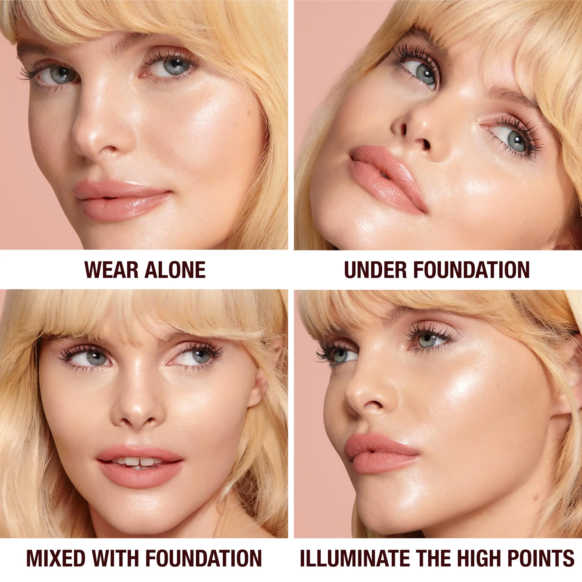Charlotte Tilbury Hollywood Flawless Filter - Multi-Use Makeup Primer, Complexion Booster & Illuminating Liquid Highlighter with Sheer Coverage - Smooths & Blurs Skin - 4 Medium - Image 7