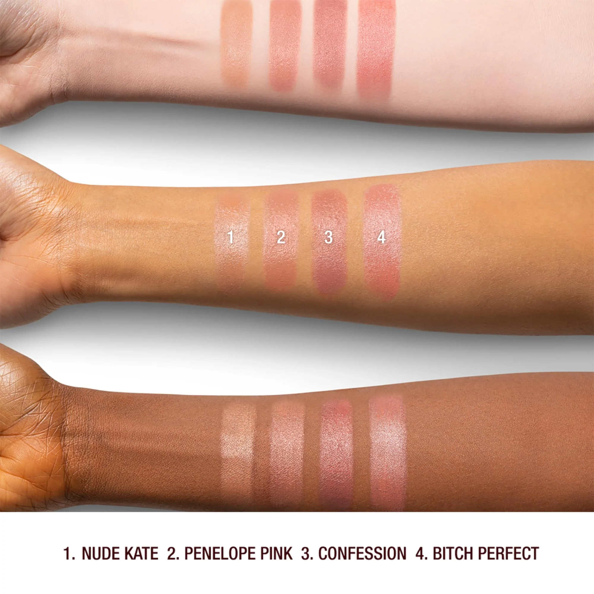 Charlotte Tilbury K.I.S.S.I.N.G Lipstick - Moisturizing & Hydrating Lipstick with Light-Diffusing Pigments for a Luminous Finish & Fuller-Looking Lips - Bitch Perfect - Image 4