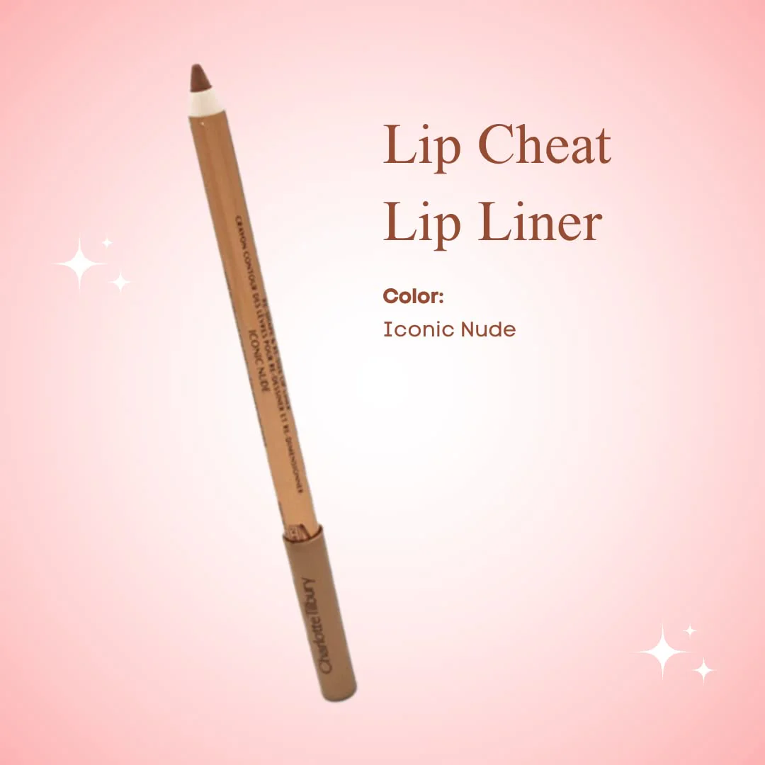 Charlotte Tilbury Lip Cheat Lip Liner Pencil, Iconic Nude by CHARLOTTE TILBURY - Image 6
