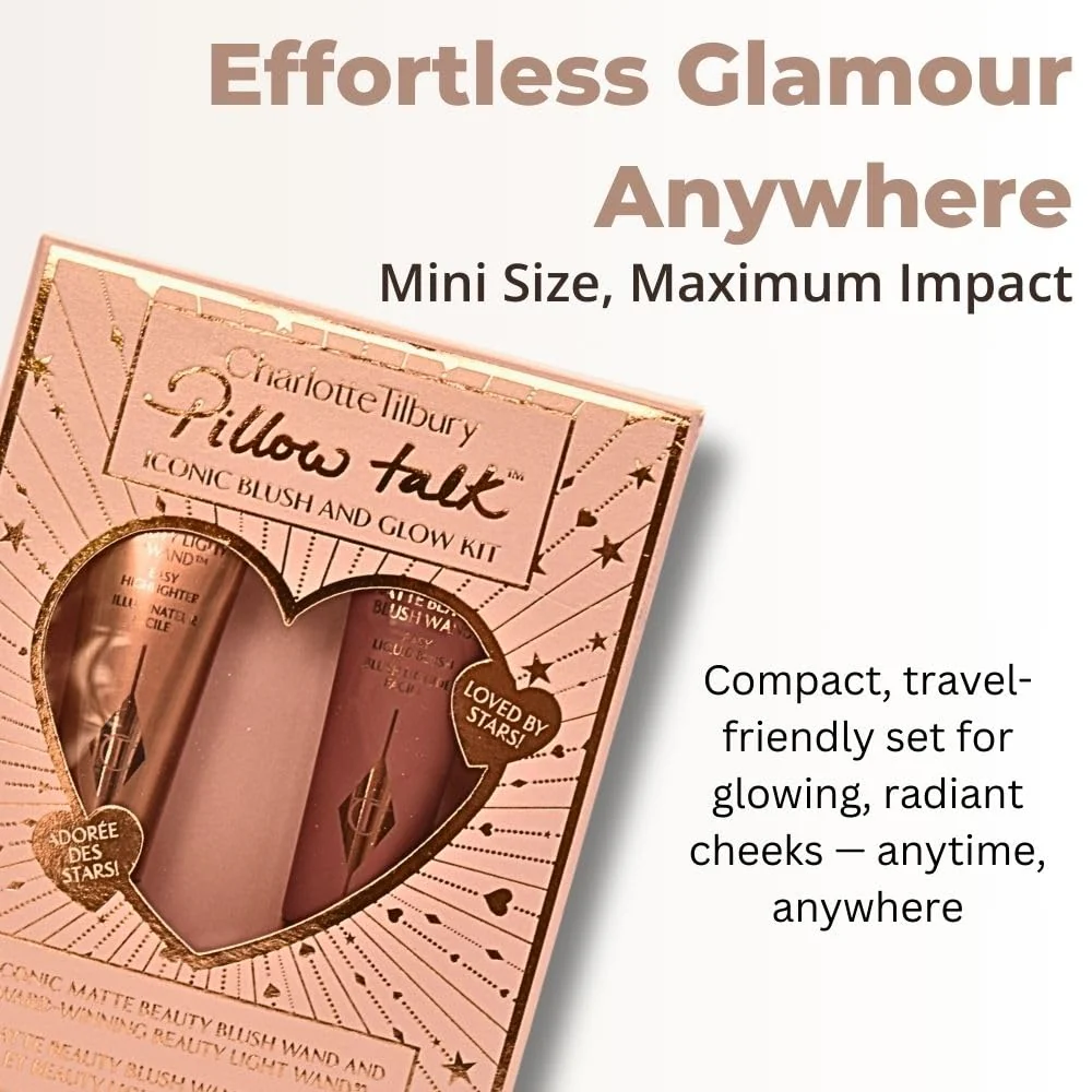 Charlotte Tilbury Pillow Talk Iconic Blush and Glow Kit - Image 3