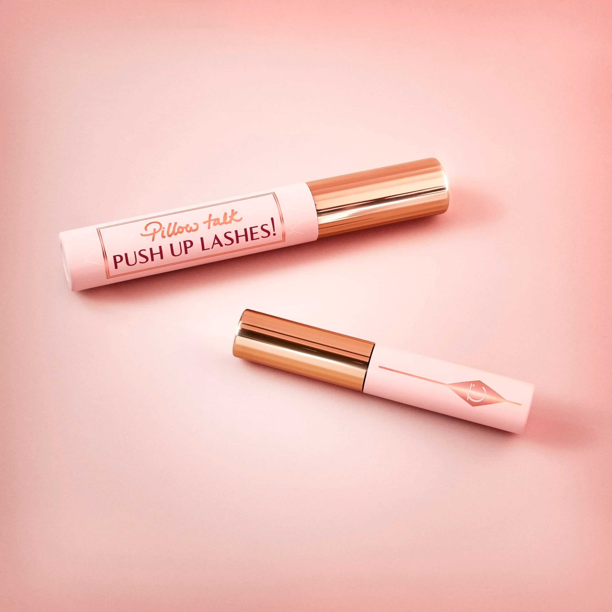 Charlotte Tilbury Pillow Talk Push Up Lashes Mascara - Lengthening Mascara with 24HR Vertical Lift Effect for Instant Volume, Length & Definition - Smudge-Proof Formula - Super Black - Image 2