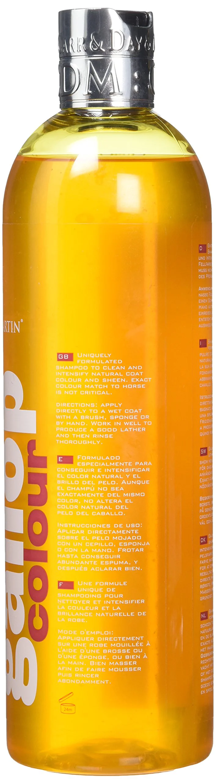 (Chestnut & Palomino) - Gallop Colour Enhancing Horse Shampoo 500ml - Choose Bay, Black, Chestnut & Palomino Or Grey - Image 3
