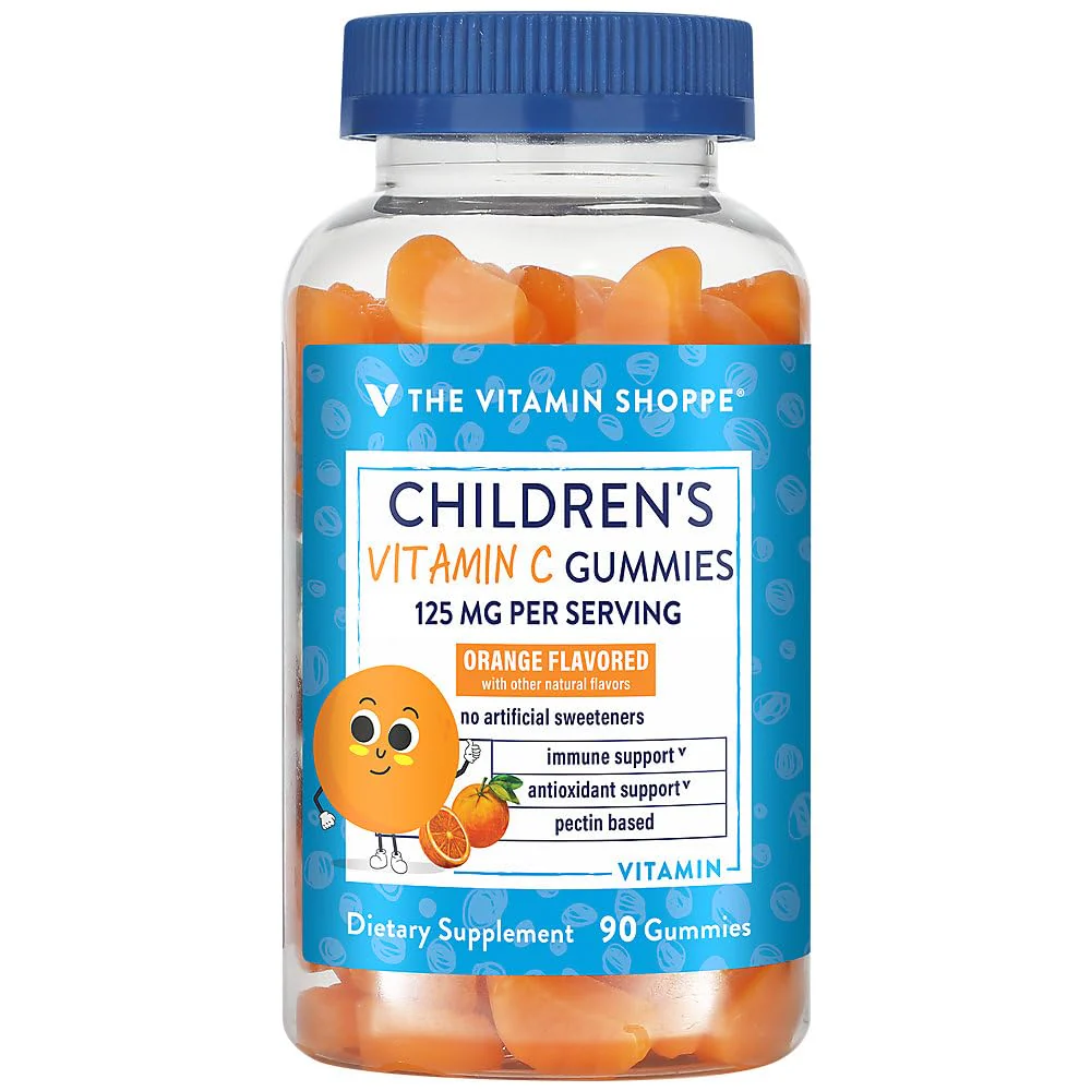 ChildrenaTMs Vitamin C Gummies a" Immune Support a" Orange (90 Gummies)